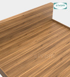 Sivom SIVOM Sleepy Bed without Storage Engineered Wood King Bed Engineered Wood King Bed (Delivery Condition - Knock Down)