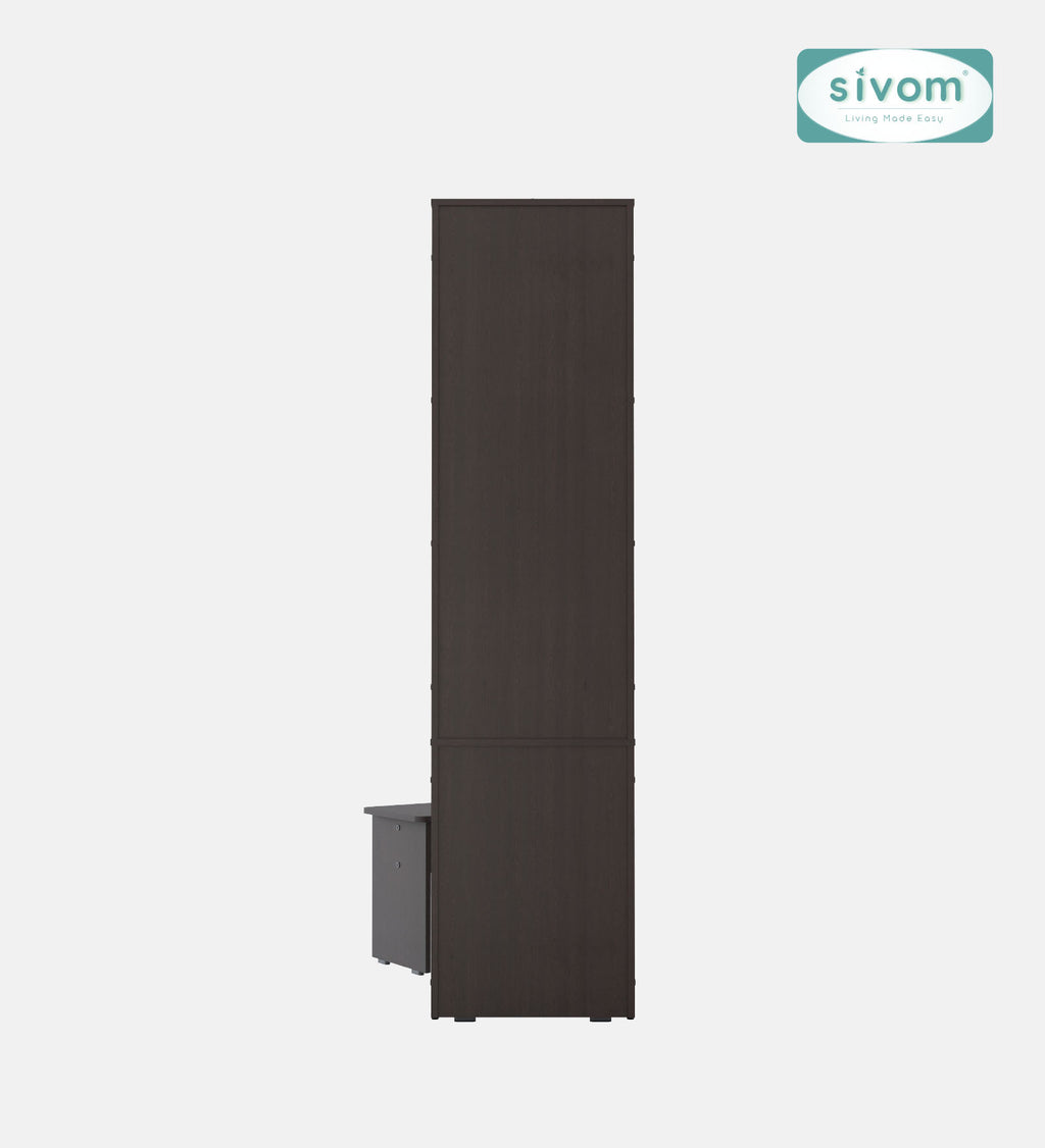 Sivom SIVOM Slumber Dressing Table with Stool Engineered Wood Dressing Table for Modern Homes | Elegant Design & Premium Finish