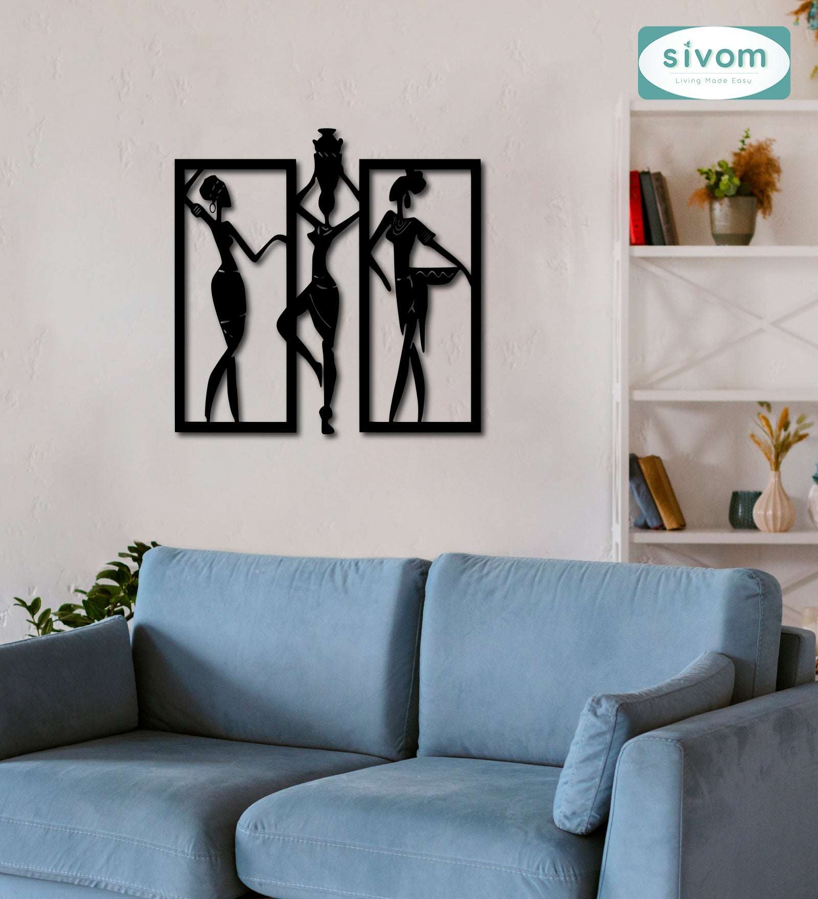 Sivom SIVOM 3DFrame Modular Wall Decor for Modern Homes | Elegant Design & Premium Finish