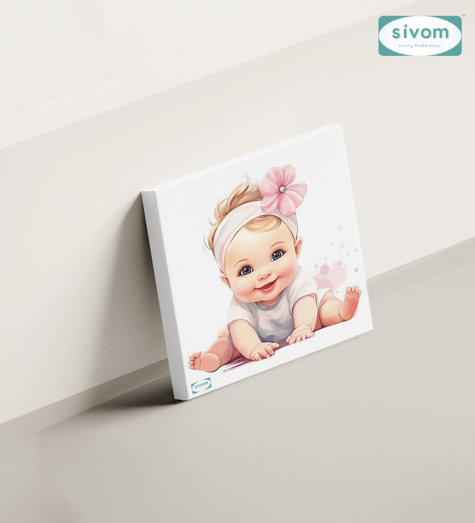 Sivom Sivom Canvas Art Print (2x2) for Modern Homes | Elegant Design & Premium Finish