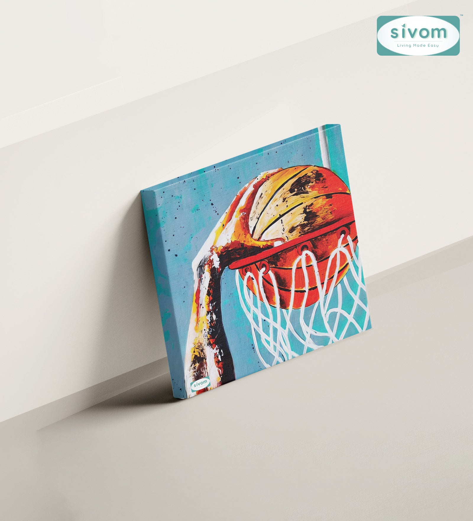 Sivom Sivom Canvas Art Print (2x2) for Modern Homes | Elegant Design & Premium Finish