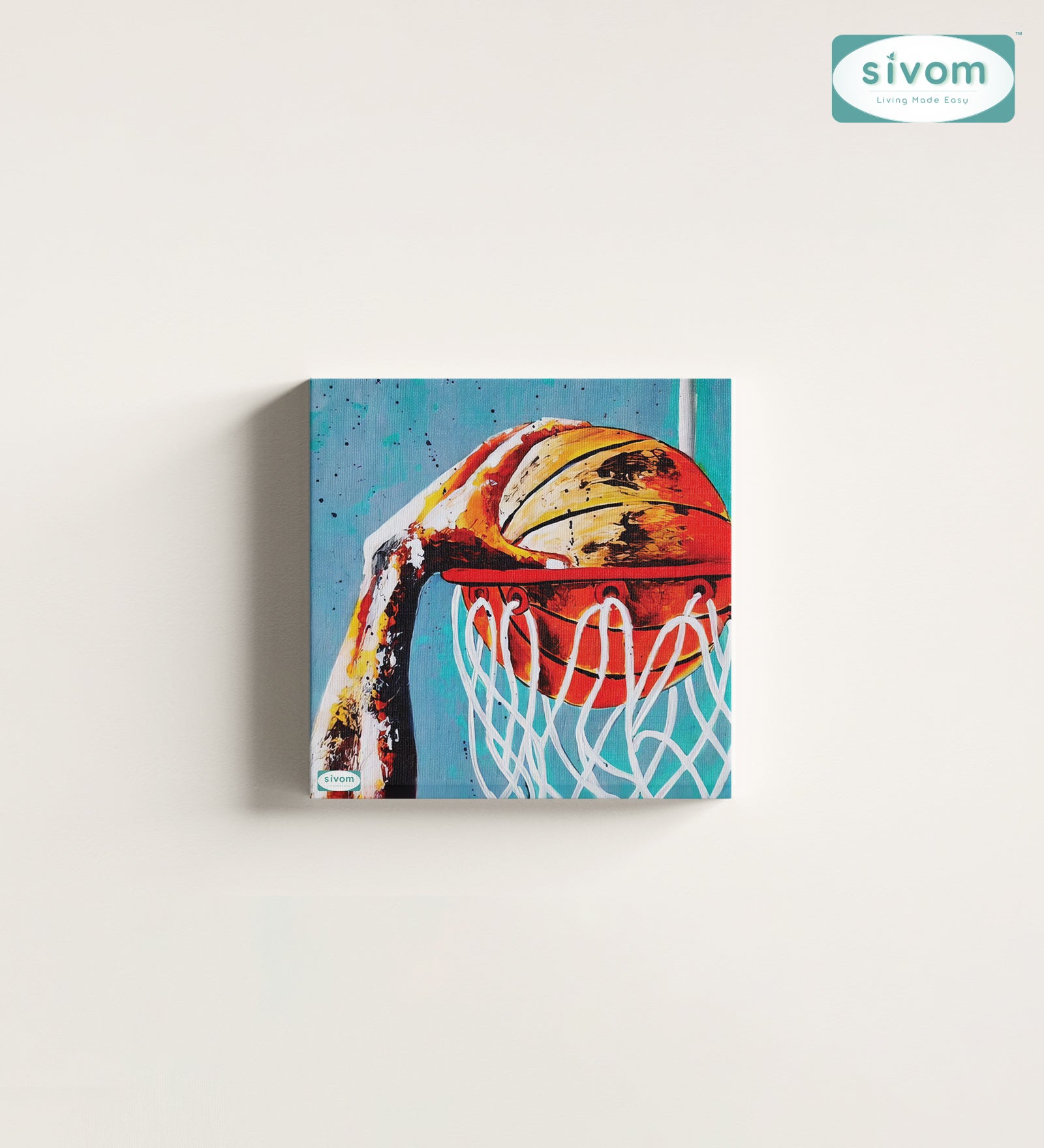 Sivom Sivom Canvas Art Print (2x2) for Modern Homes | Elegant Design & Premium Finish