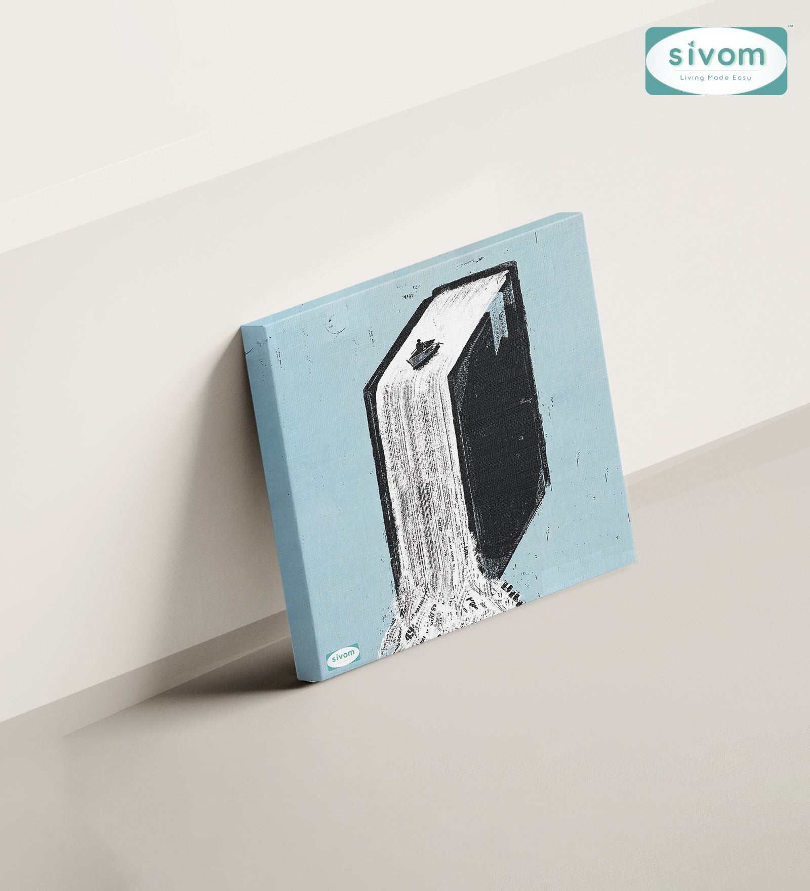 Sivom Sivom Canvas Art Print (2x2) for Modern Homes | Elegant Design & Premium Finish