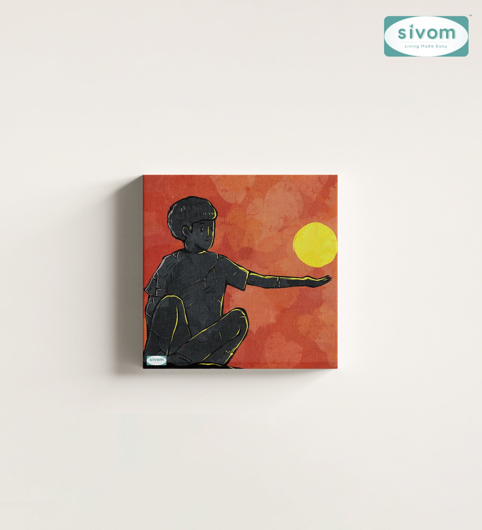 Sivom Sivom Canvas Art Print (2x2) for Modern Homes | Elegant Design & Premium Finish