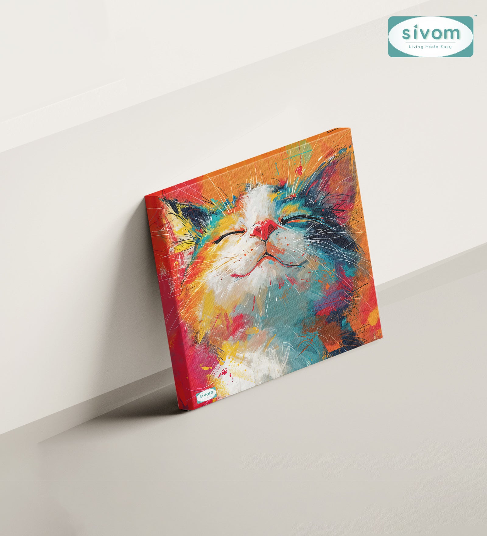 Sivom Sivom Canvas Art Print (2x2) for Modern Homes | Elegant Design & Premium Finish