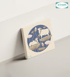 Sivom Sivom Canvas Art Print (2x2) for Modern Homes | Elegant Design & Premium Finish