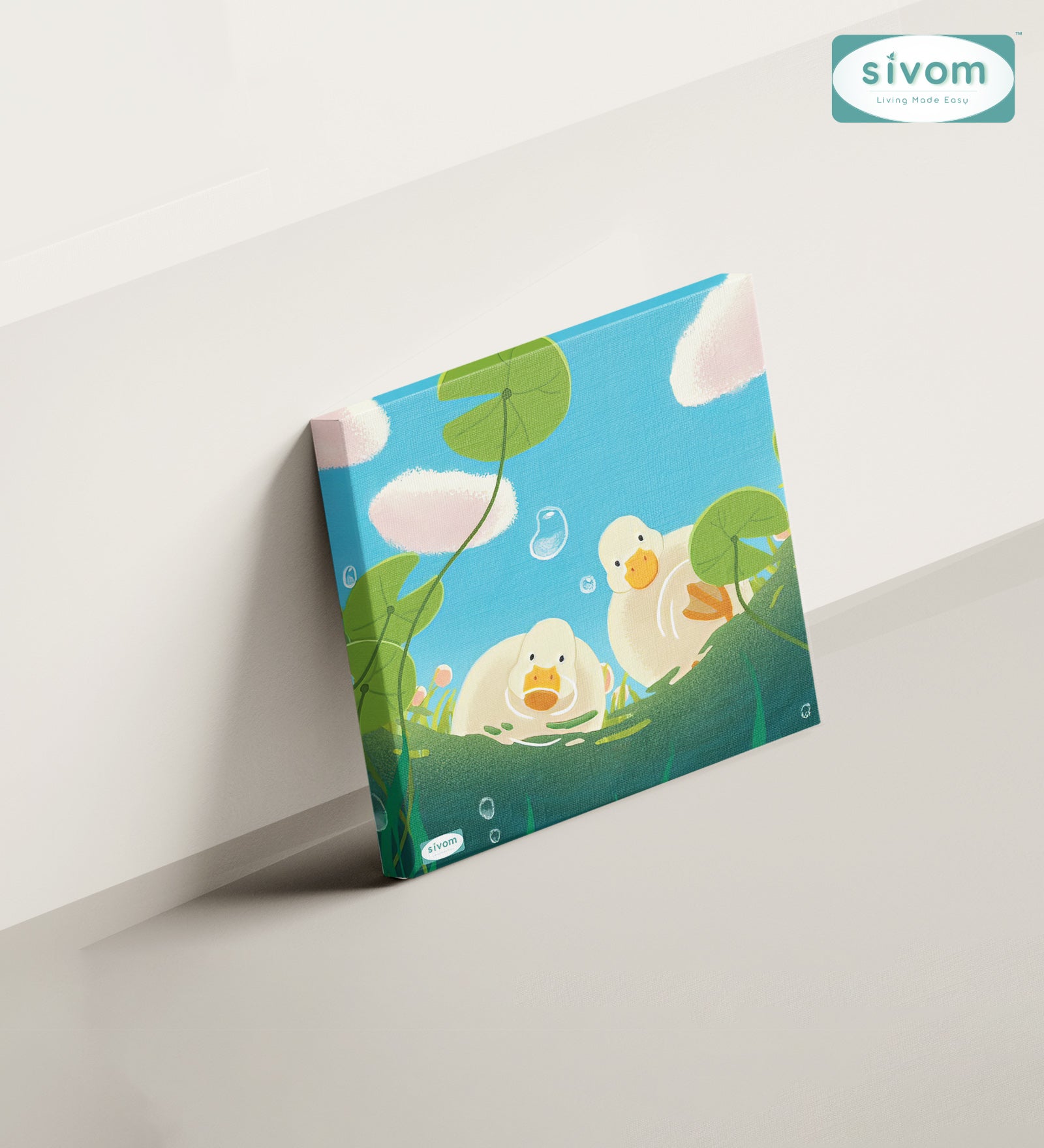 Sivom Sivom Canvas Art Print (2x2) for Modern Homes | Elegant Design & Premium Finish