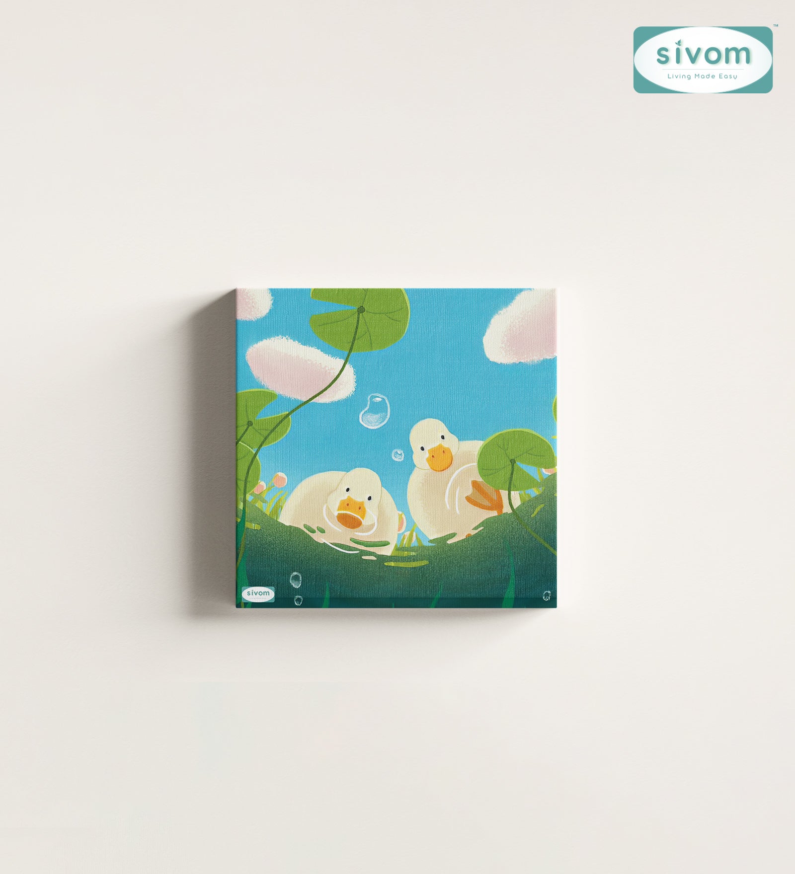 Sivom Sivom Canvas Art Print (2x2) for Modern Homes | Elegant Design & Premium Finish