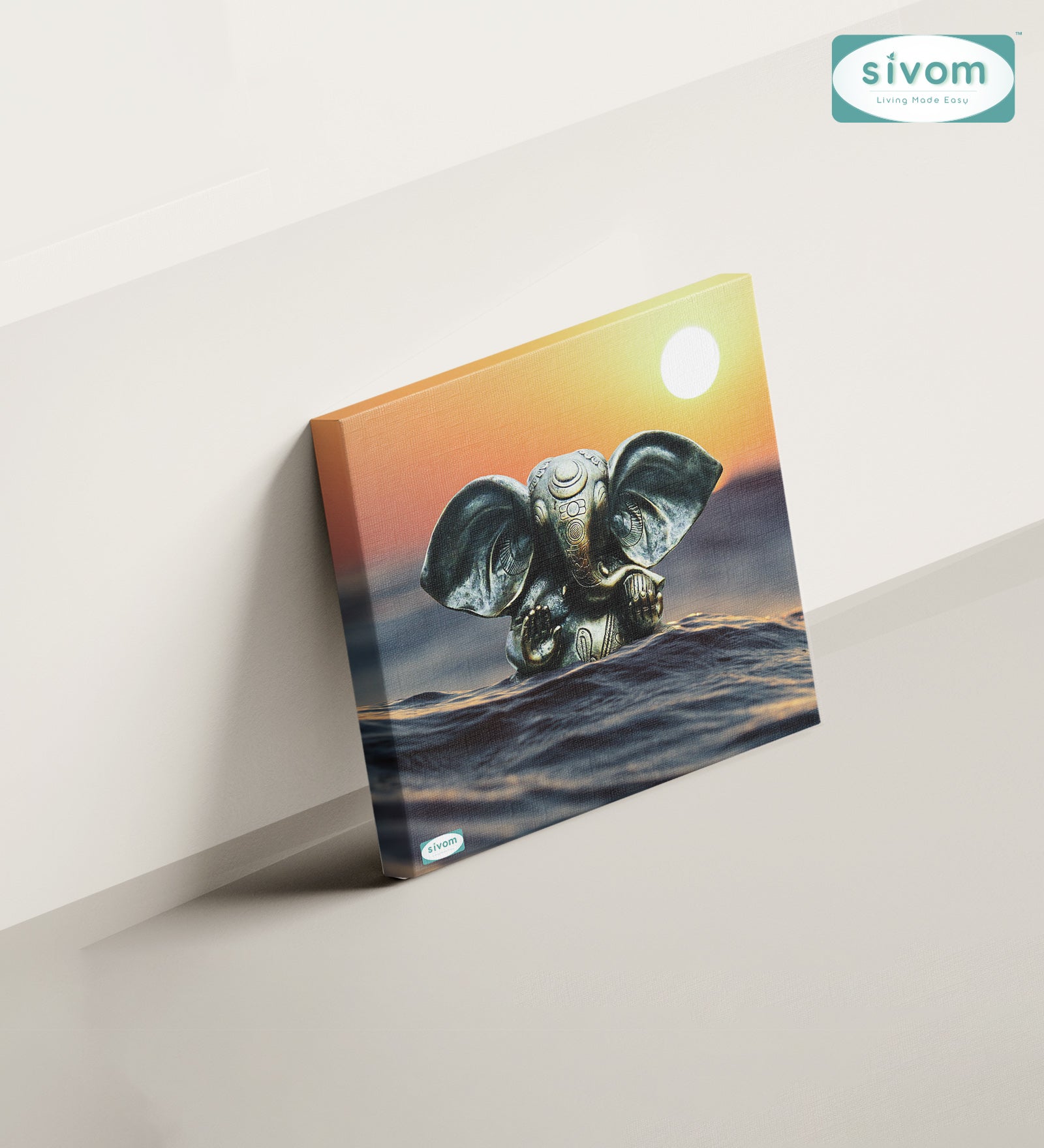 Sivom Sivom Canvas Art Print (2x2) for Modern Homes | Elegant Design & Premium Finish
