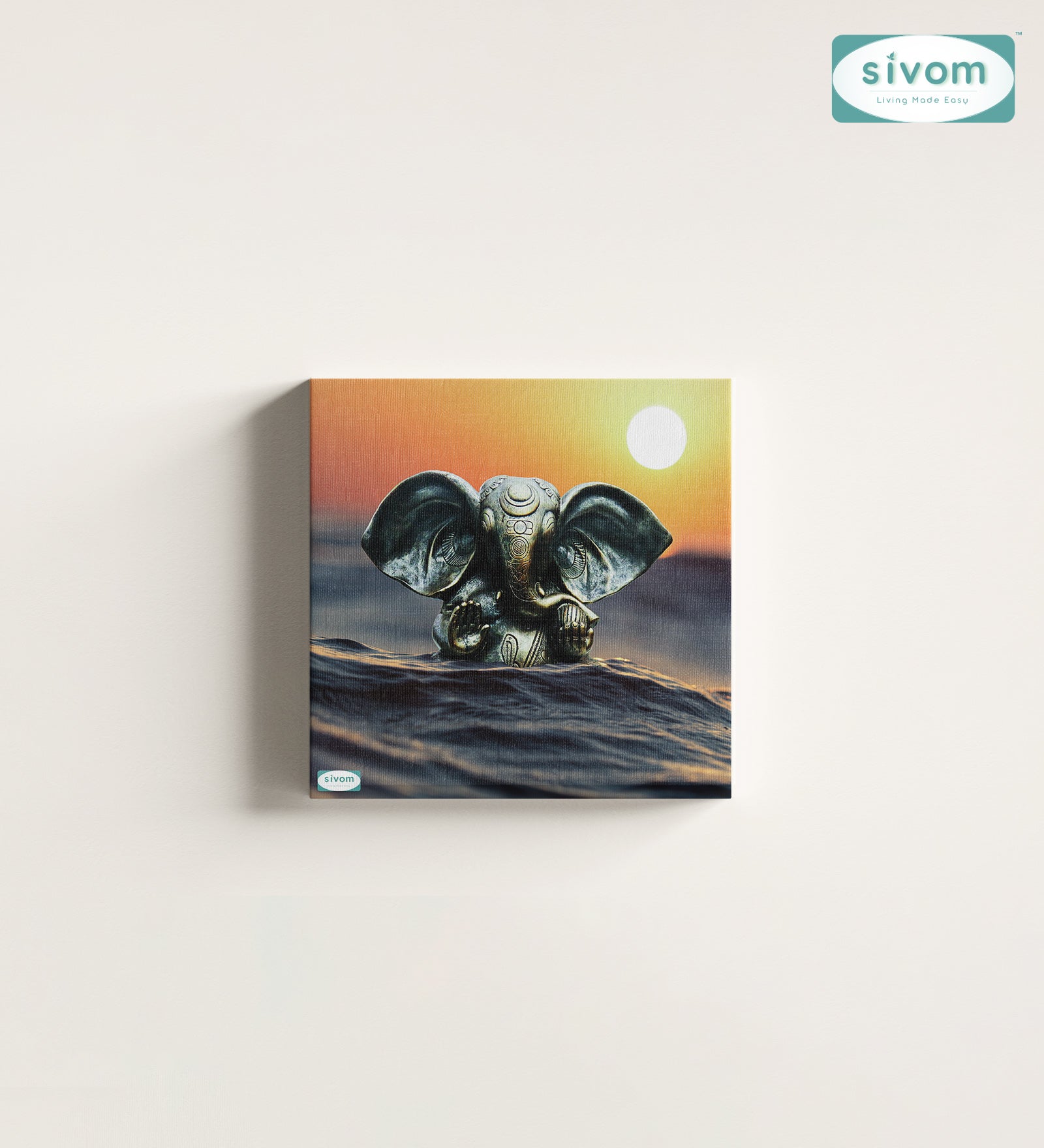 Sivom Sivom Canvas Art Print (2x2) for Modern Homes | Elegant Design & Premium Finish