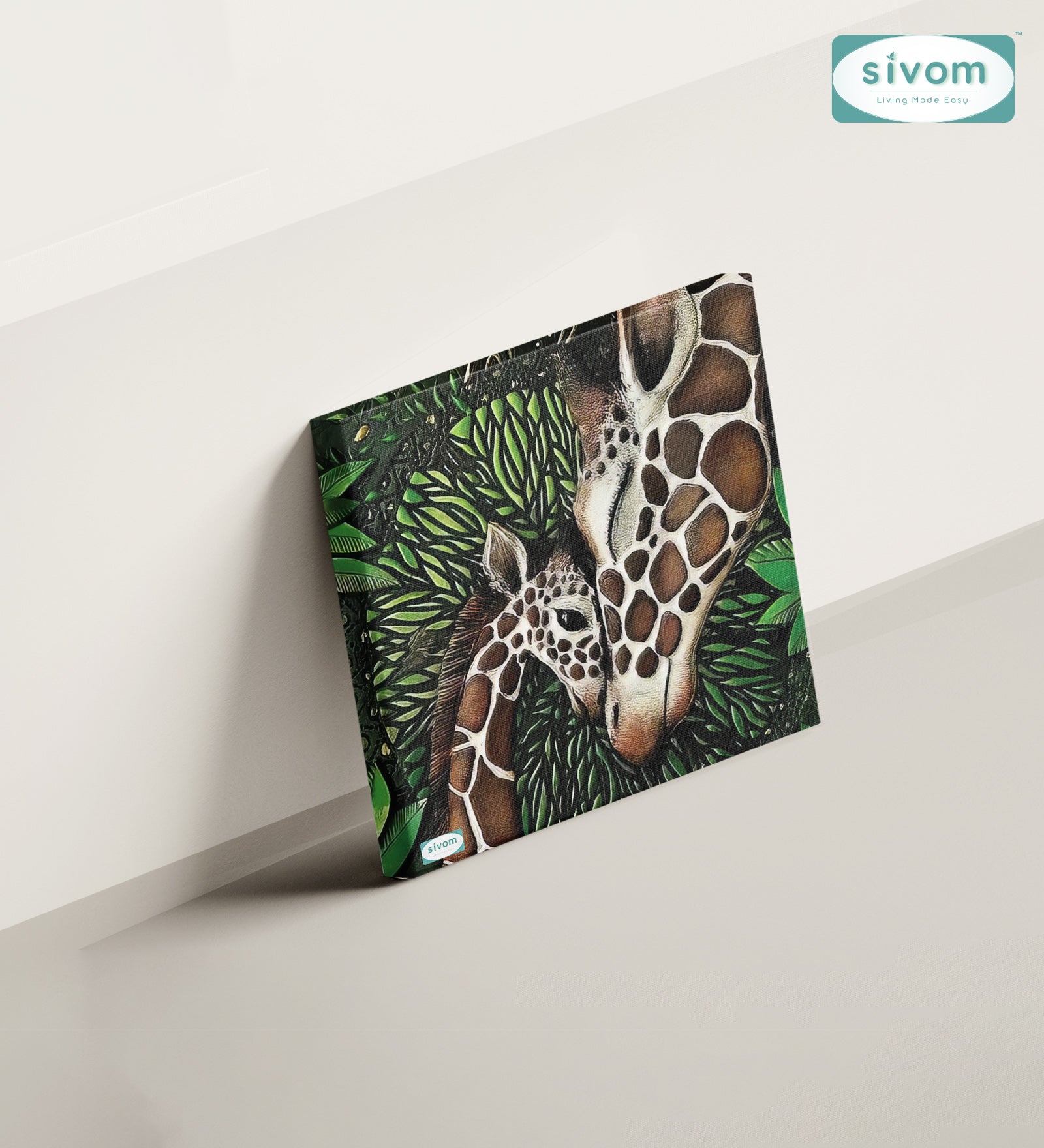 Sivom Sivom Canvas Art Print (2x2) for Modern Homes | Elegant Design & Premium Finish