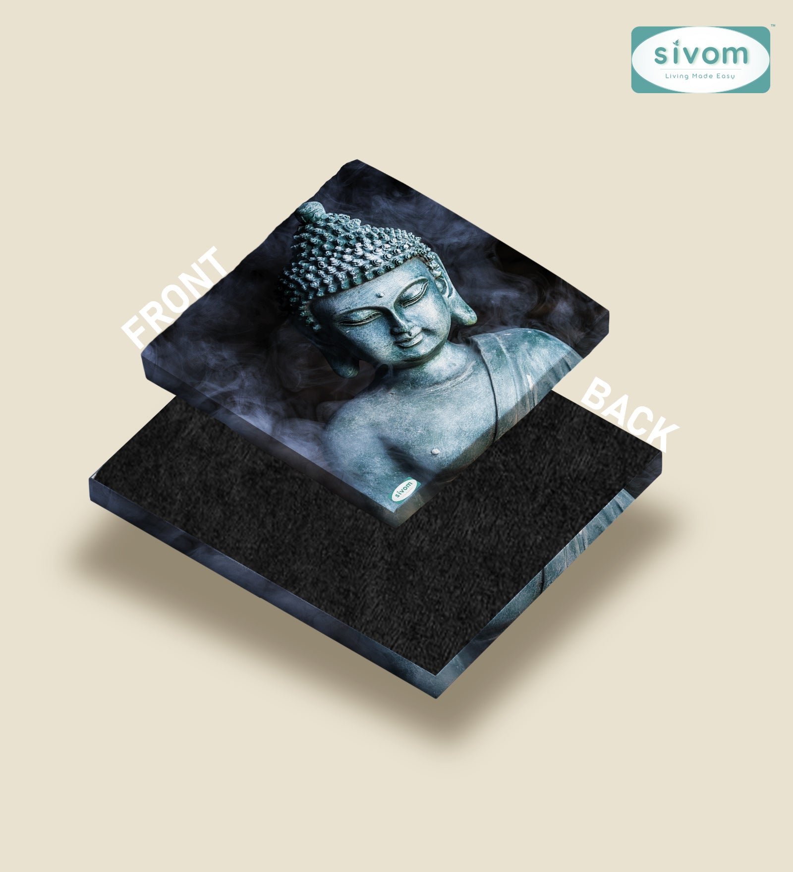 Sivom Sivom Canvas Art Print (2x2) for Modern Homes | Elegant Design & Premium Finish