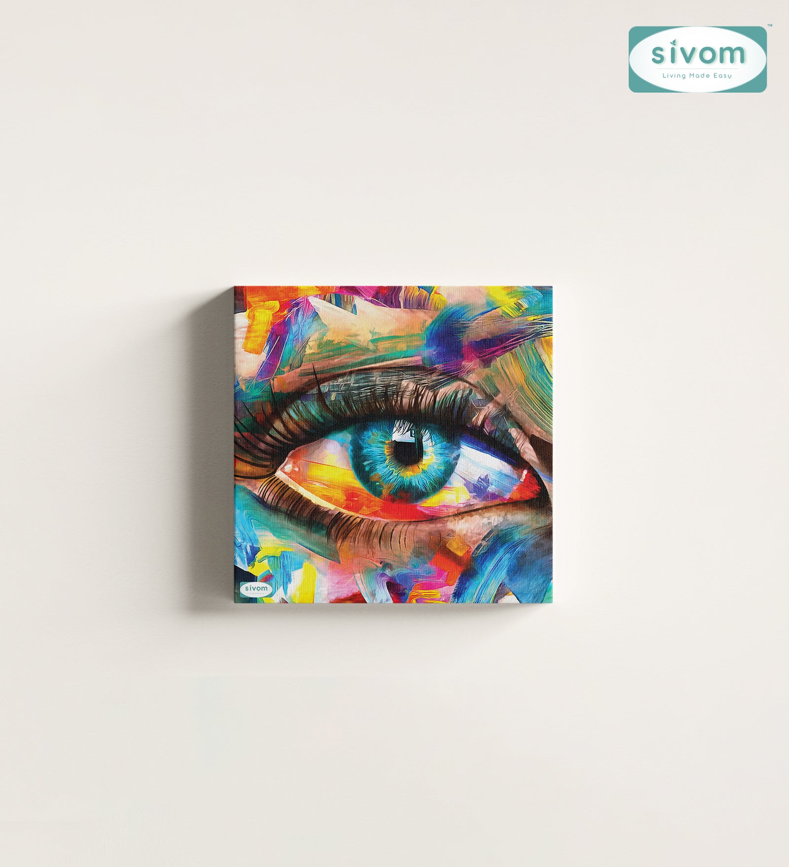 Sivom Sivom Canvas Art Print (2x2) for Modern Homes | Elegant Design & Premium Finish