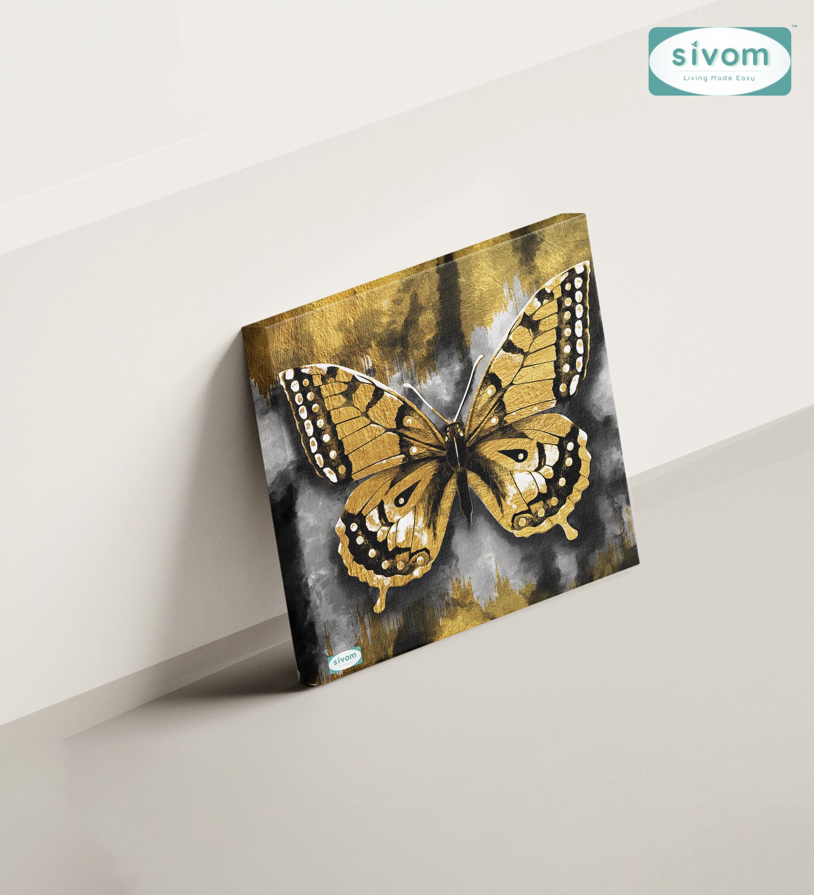 Sivom Sivom Canvas Art Print (2x2) for Modern Homes | Elegant Design & Premium Finish