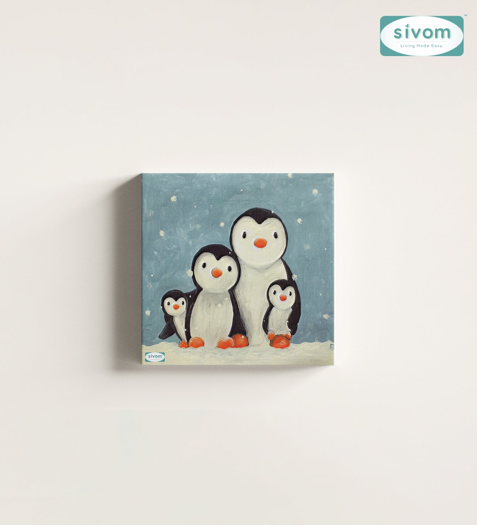 Sivom Sivom Canvas Art Print (2x2) for Modern Homes | Elegant Design & Premium Finish