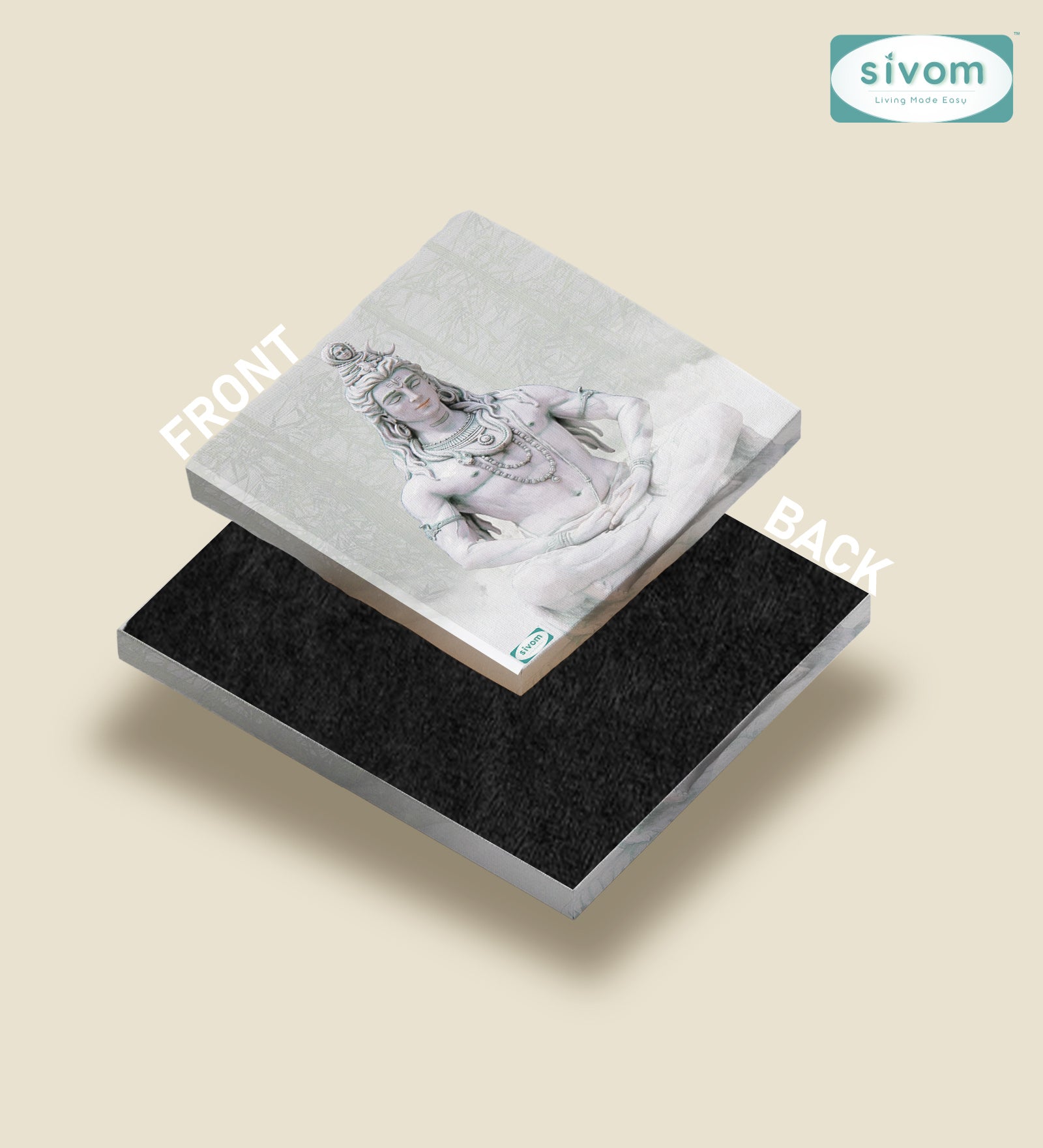 Sivom Sivom Canvas Art Print (2x2) for Modern Homes | Elegant Design & Premium Finish