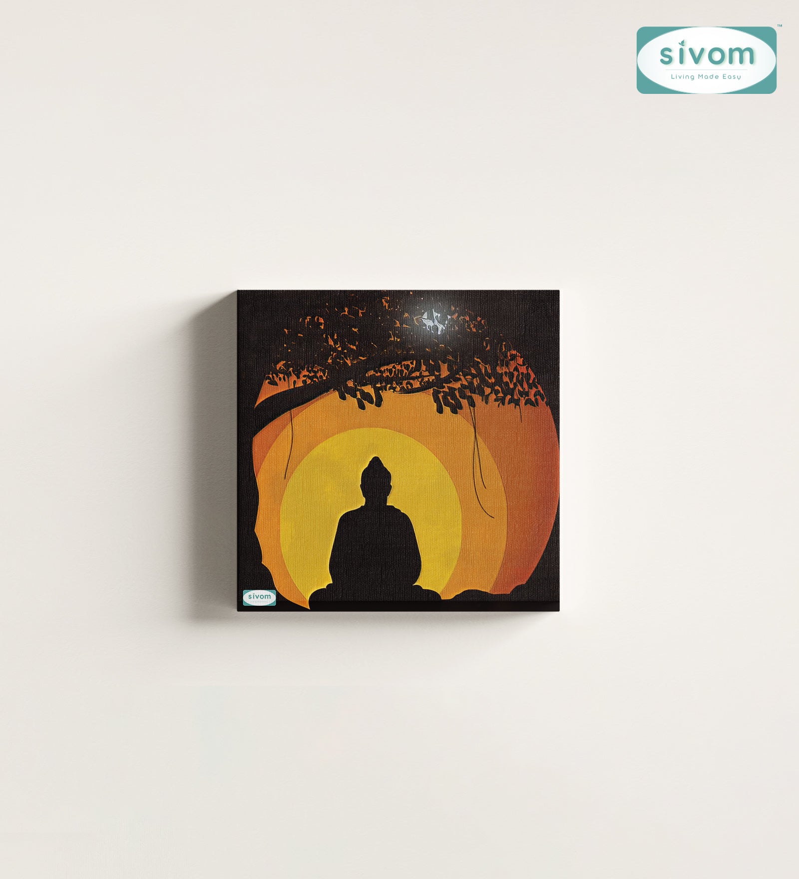 Sivom Sivom Canvas Art Print (2x2) for Modern Homes | Elegant Design & Premium Finish