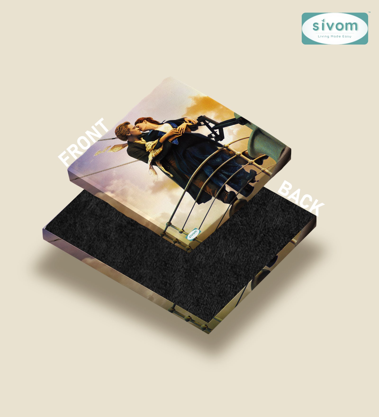 Sivom Sivom Canvas Art Print (2x2) for Modern Homes | Elegant Design & Premium Finish