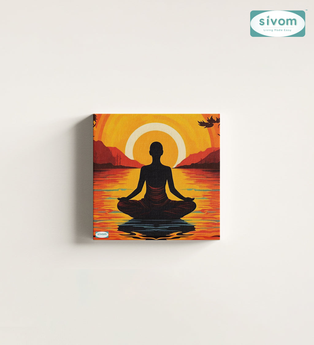 Sivom Sivom Canvas Art Print (2x2) for Modern Homes | Elegant Design & Premium Finish