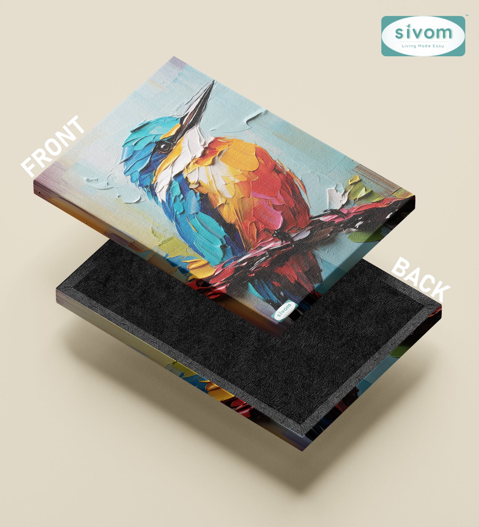 Sivom Sivom Canvas Art Print for Modern Homes | Elegant Design & Premium Finish 2x3