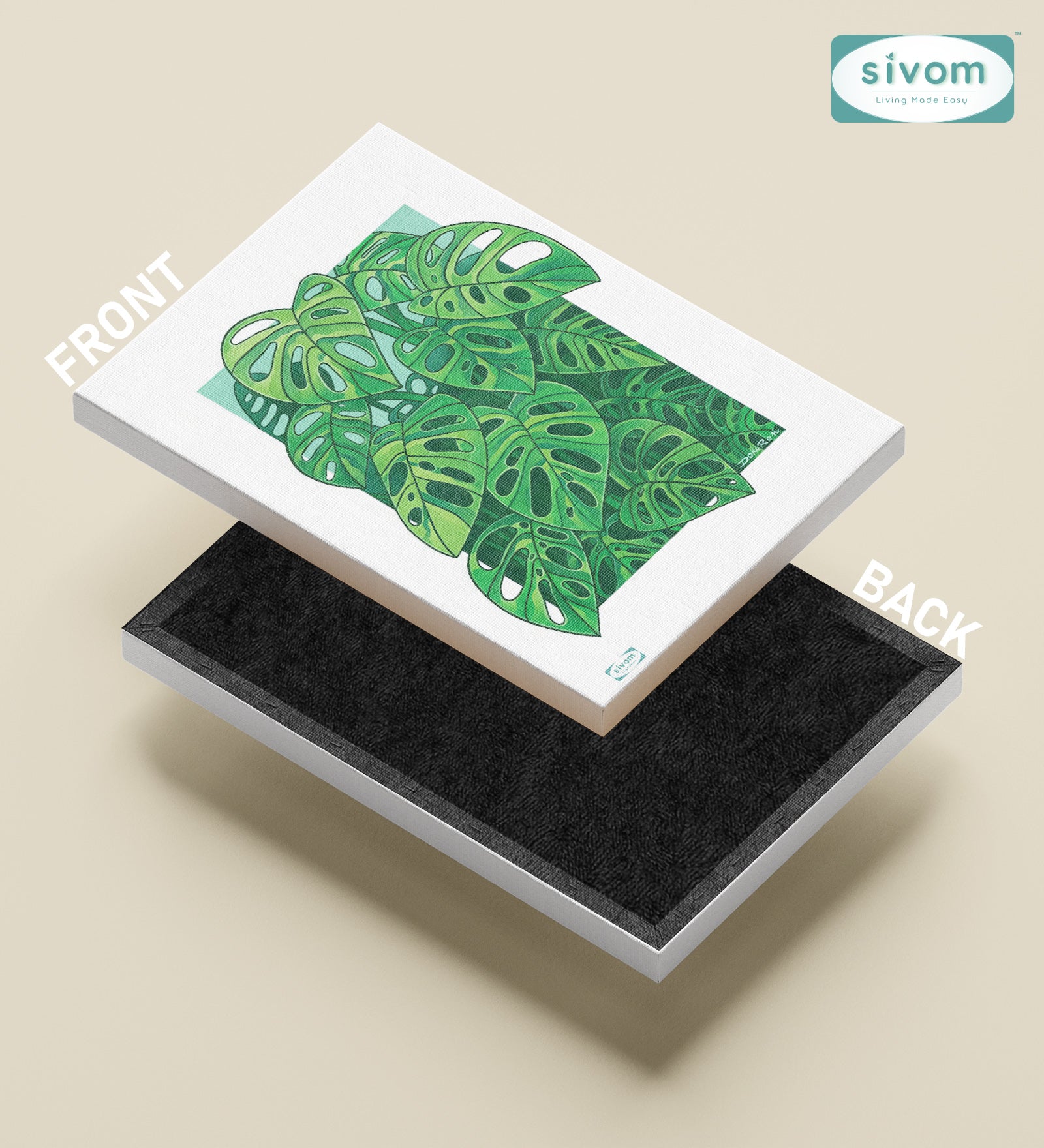 Sivom Sivom Canvas Art Print for Modern Homes | Elegant Design & Premium Finish 2x3