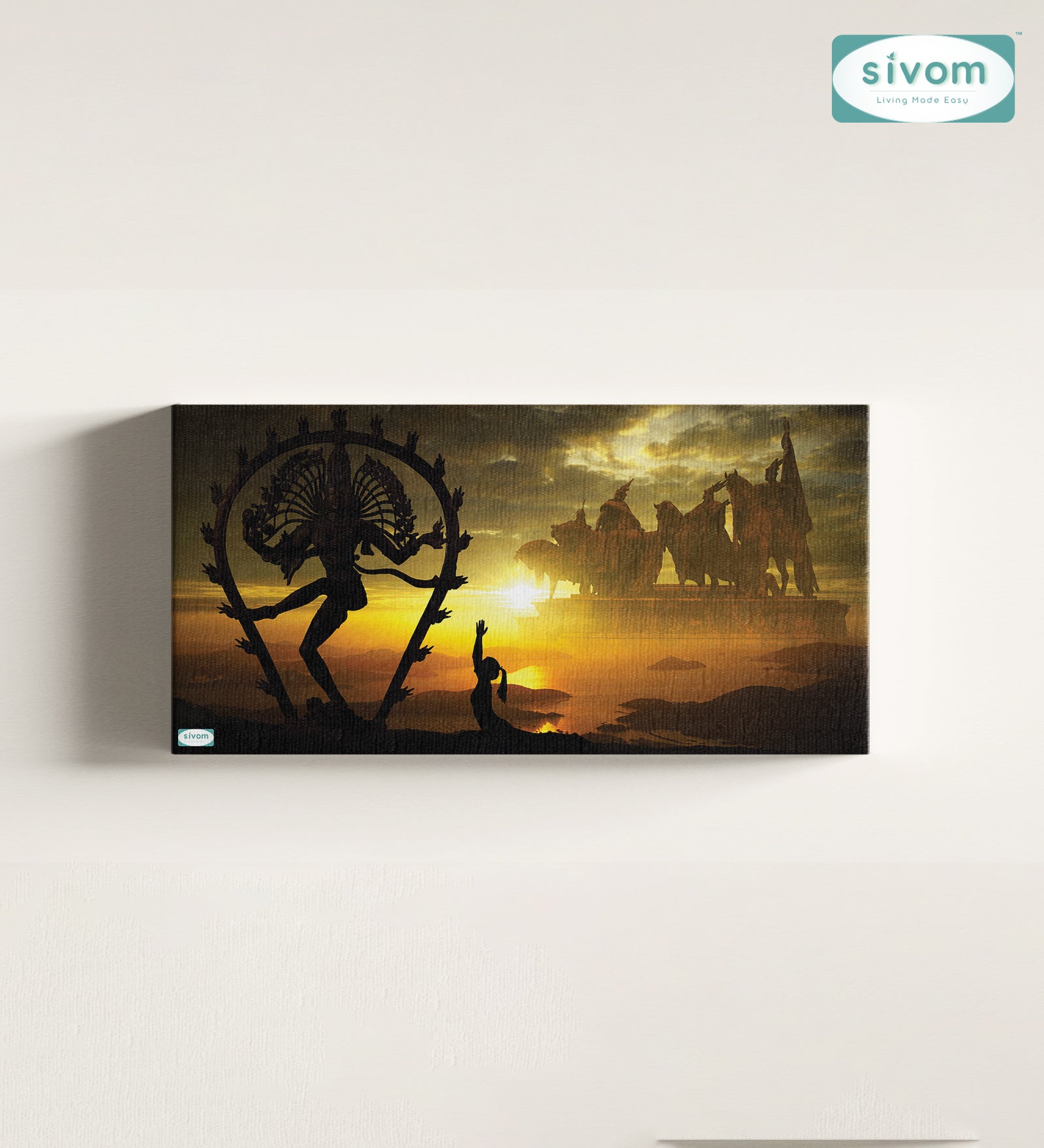 Sivom Sivom Canvas Art Print for Modern Homes | Elegant Design & Premium Finish