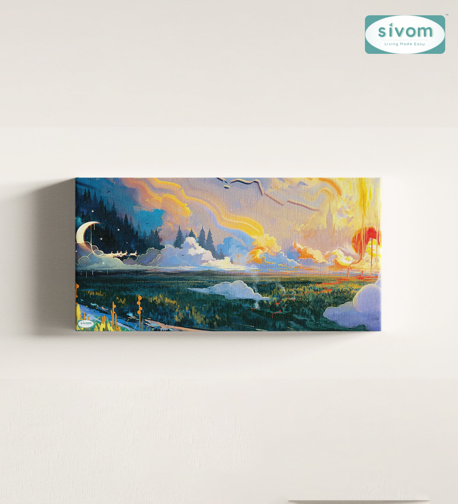 Sivom Sivom Canvas Art Print for Modern Homes | Elegant Design & Premium Finish