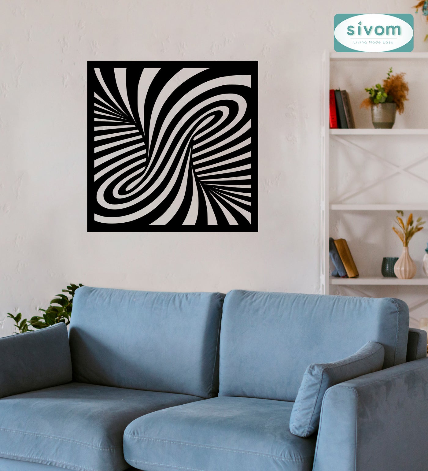 SIVOM 3DFrame Modular Wall Decor for Modern Homes | Elegant Design & Premium Finish