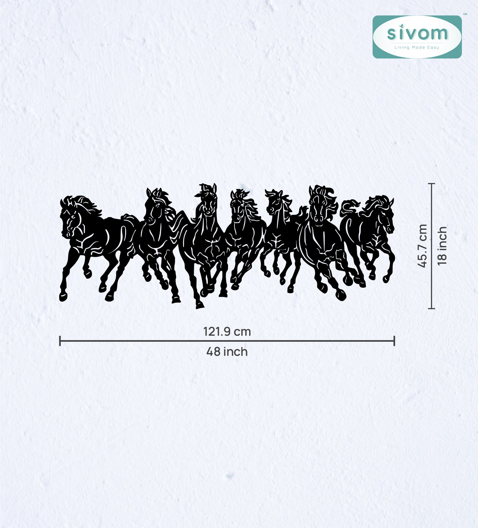 Sivom SIVOM 3DFrame Modular Wall Decor for Modern Homes | Elegant Design & Premium Finish