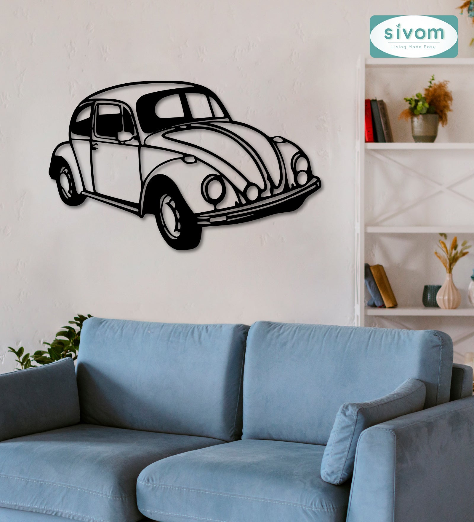 Sivom SIVOM 3DFrame Modular Wall Decor for Modern Homes | Elegant Design & Premium Finish