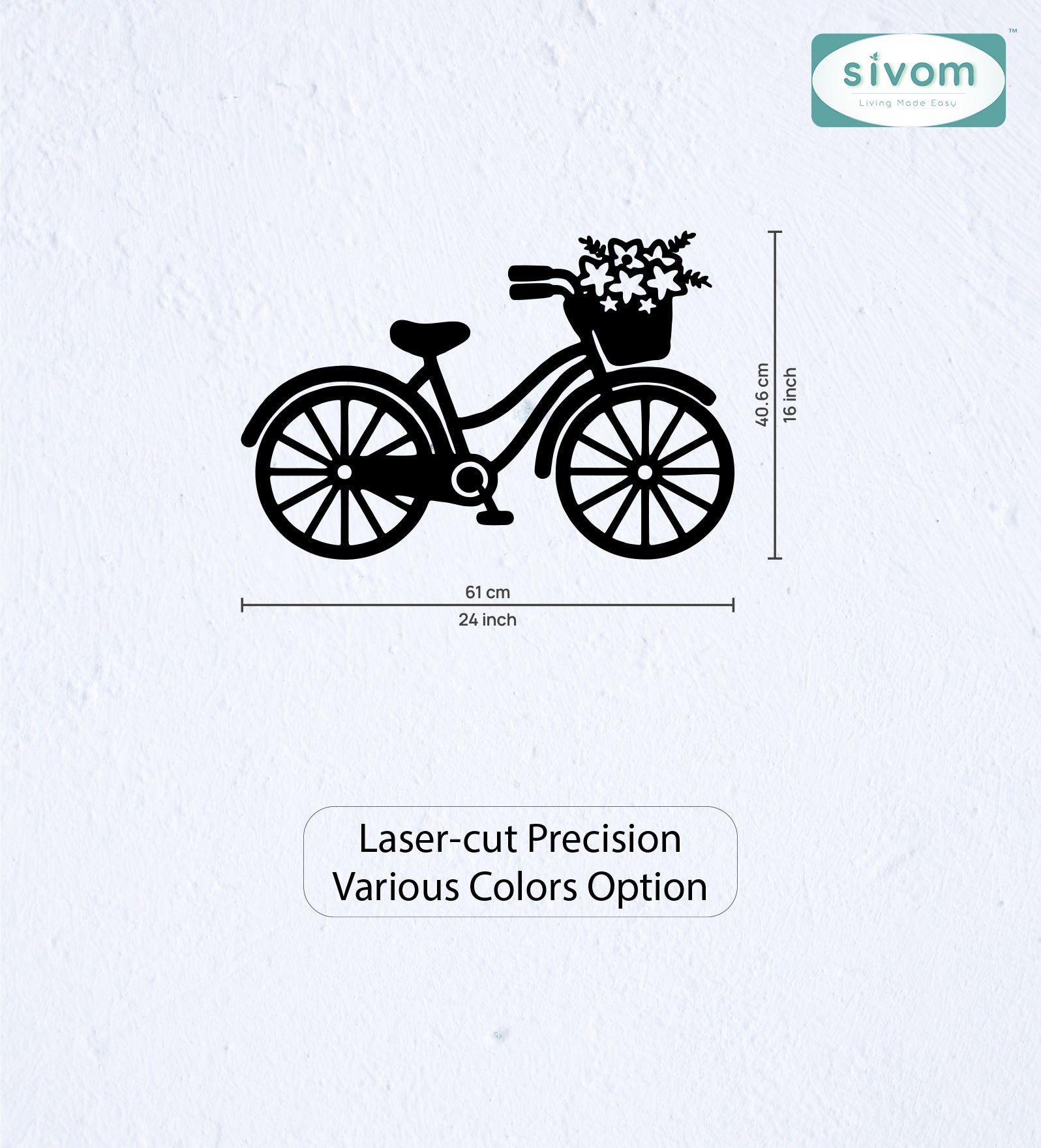 Sivom SIVOM 3DFrame Modular Wall Decor for Modern Homes | Elegant Design & Premium Finish