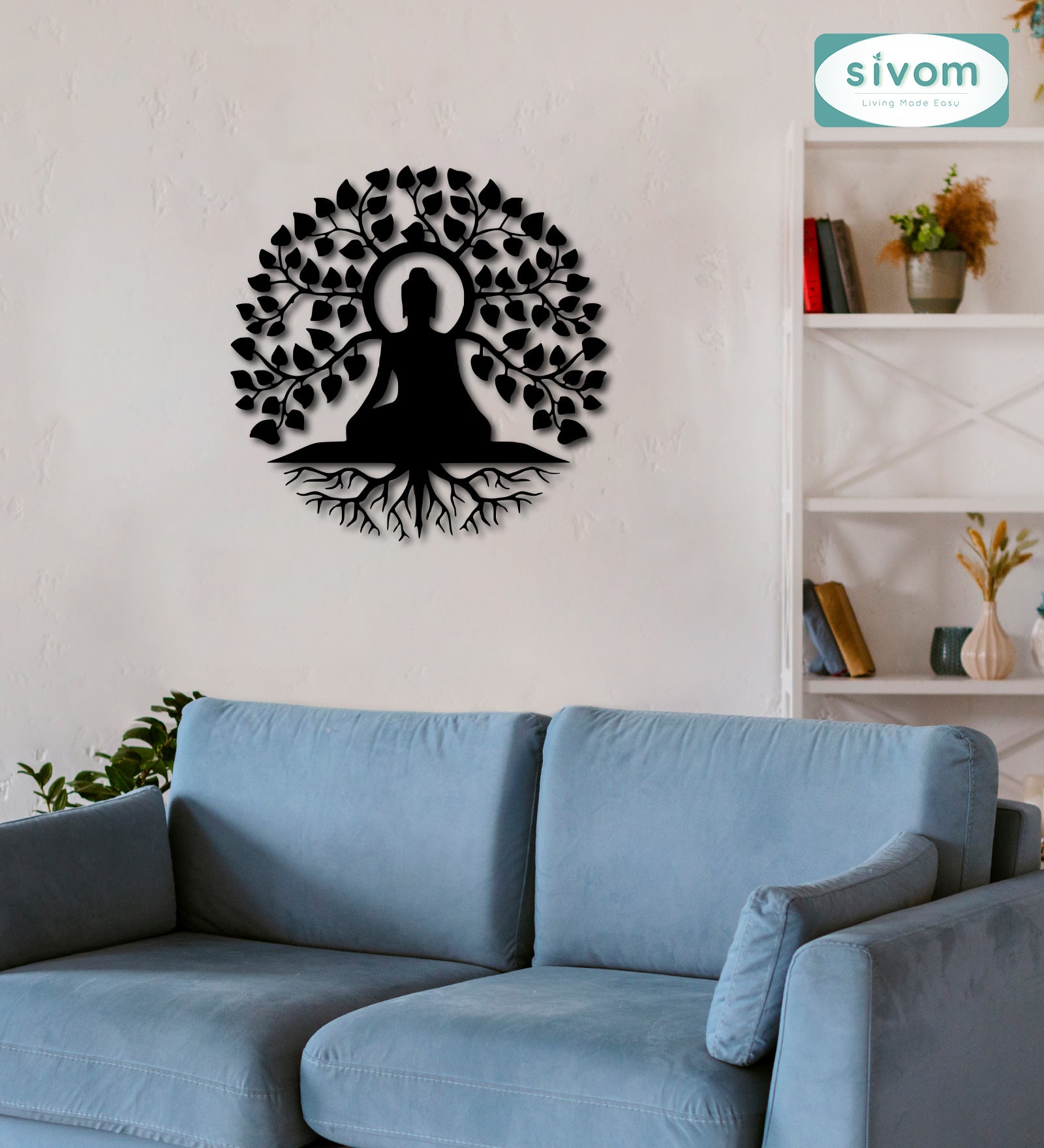 Sivom SIVOM 3DFrame Modular Wall Decor for Modern Homes | Elegant Design & Premium Finish