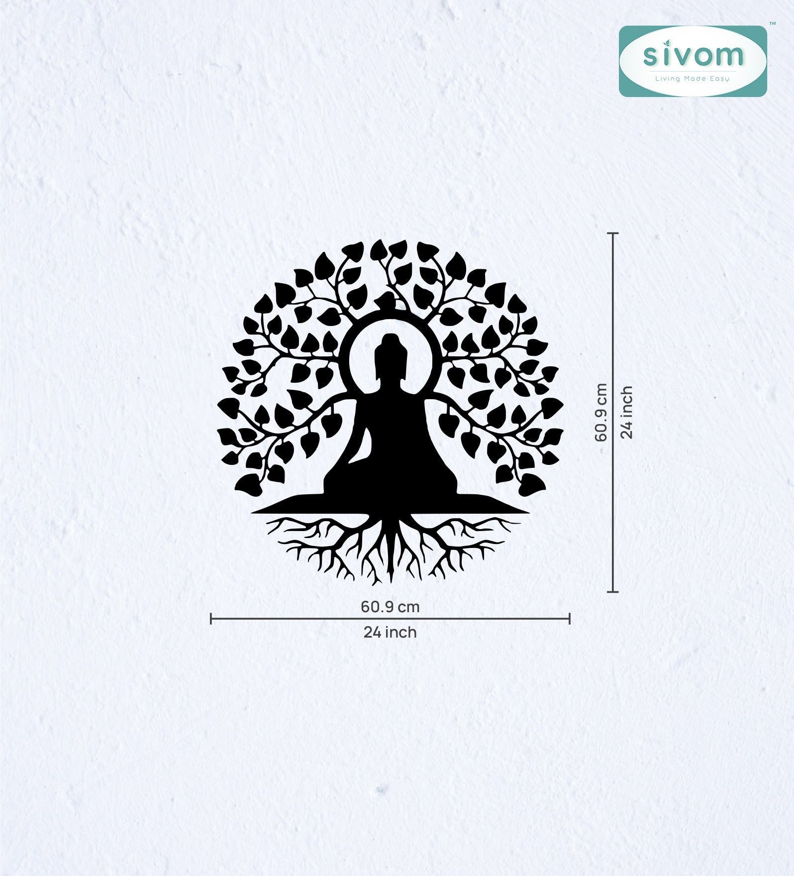 Sivom SIVOM 3DFrame Modular Wall Decor for Modern Homes | Elegant Design & Premium Finish