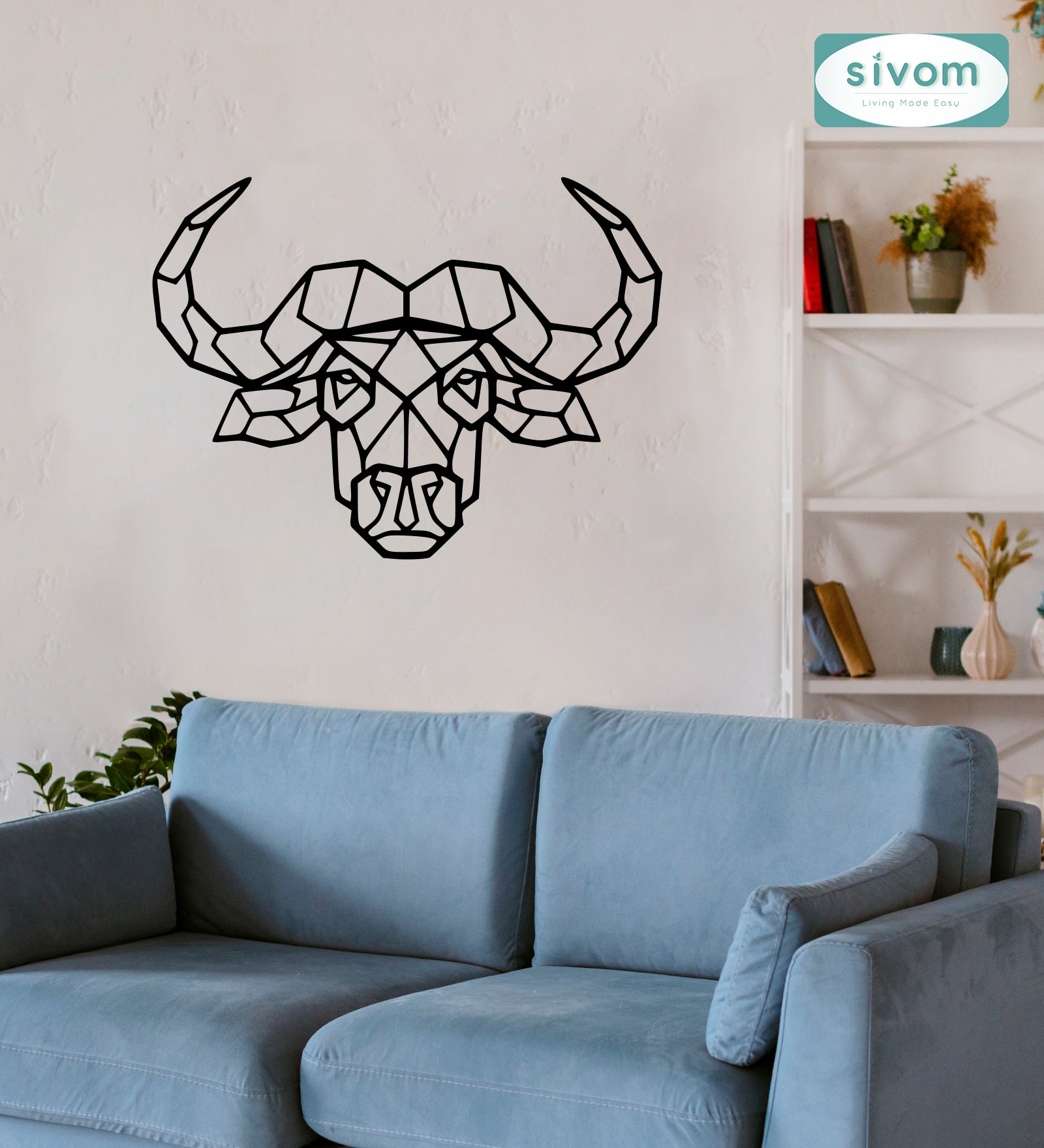 Sivom SIVOM 3DFrame Modular Wall Decor for Modern Homes | Elegant Design & Premium Finish