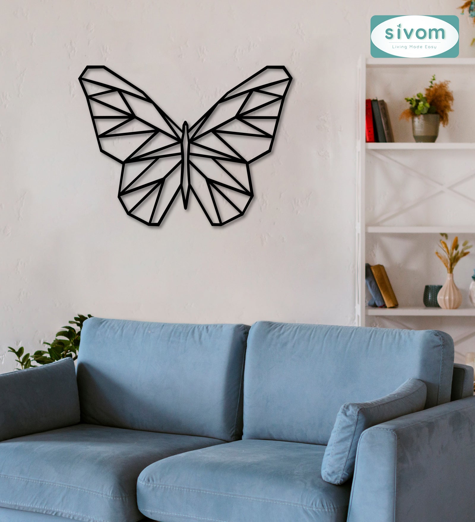 Sivom SIVOM 3DFrame Modular Wall Decor for Modern Homes | Elegant Design & Premium Finish