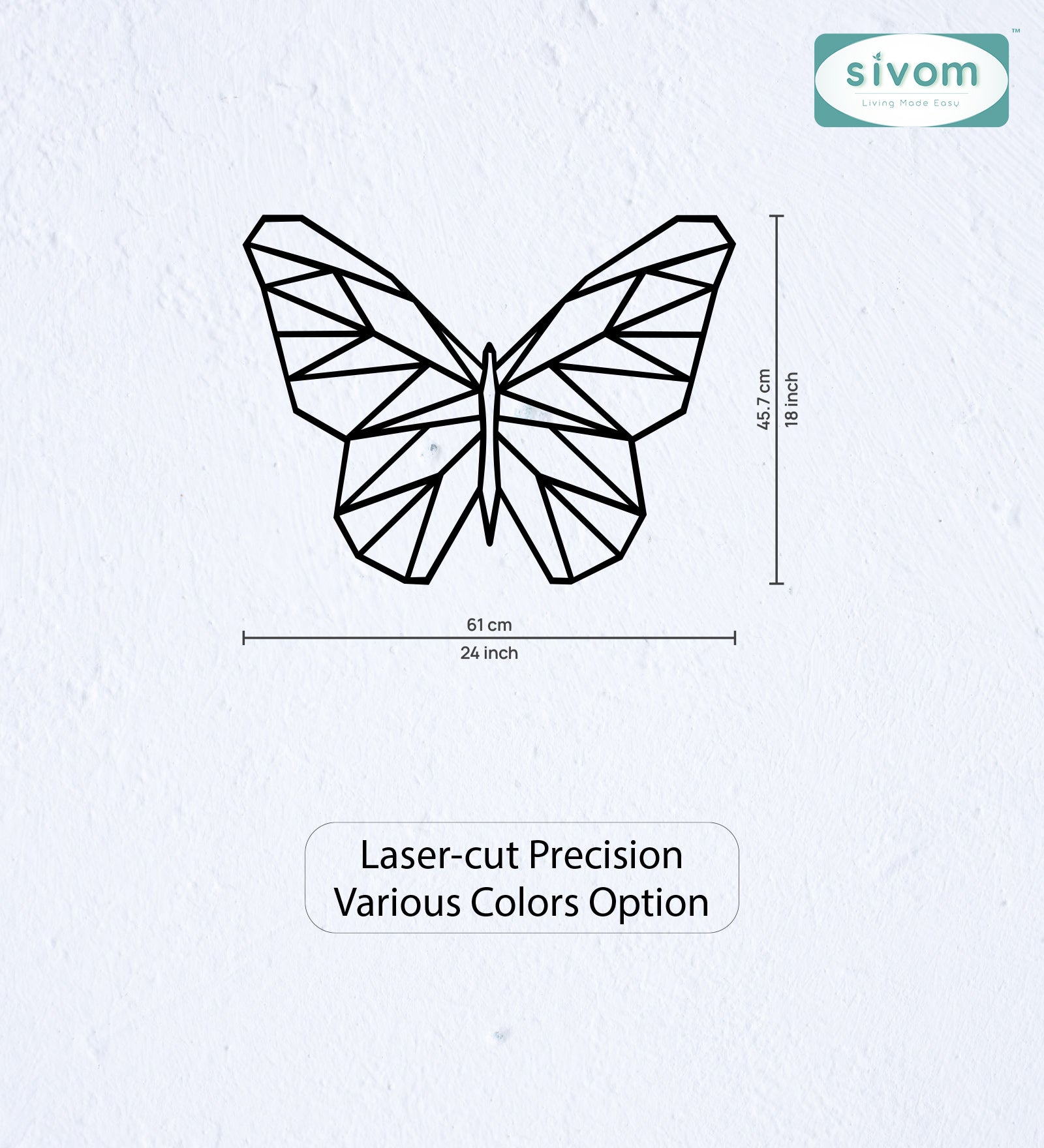 Sivom SIVOM 3DFrame Modular Wall Decor for Modern Homes | Elegant Design & Premium Finish