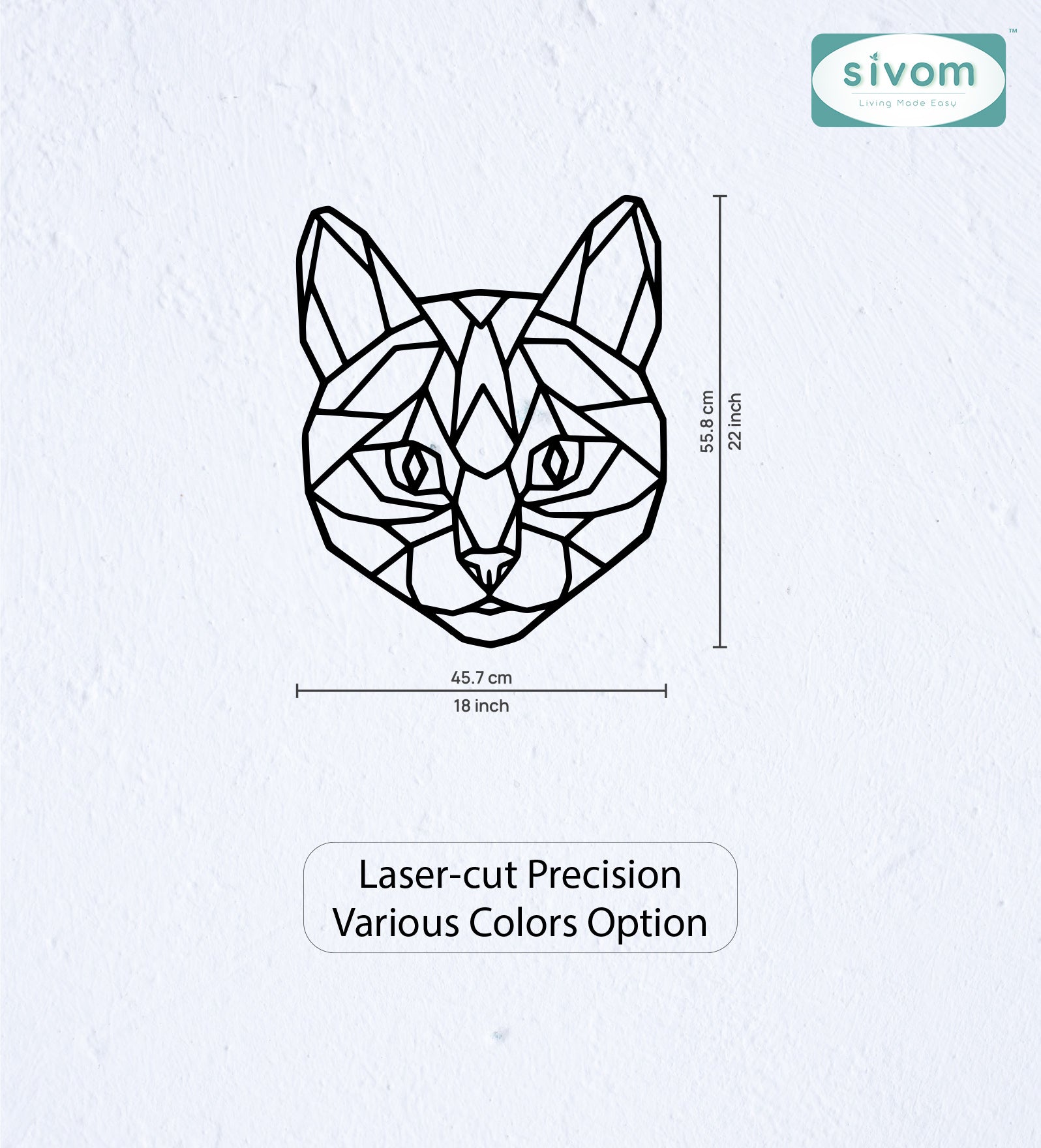 Sivom SIVOM 3DFrame Modular Wall Decor for Modern Homes | Elegant Design & Premium Finish