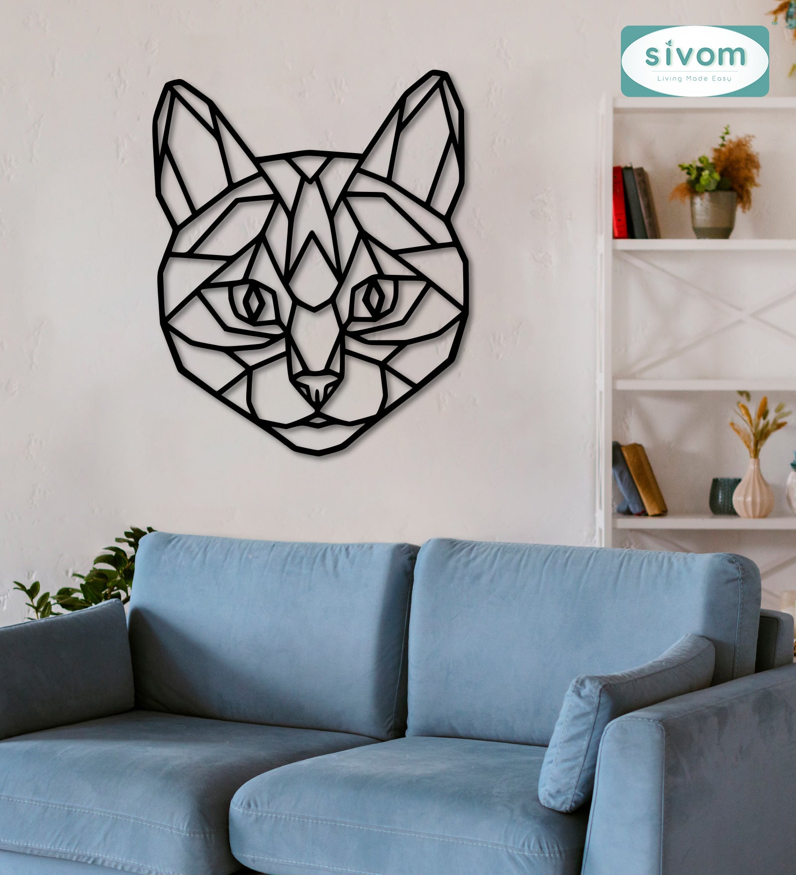 Sivom SIVOM 3DFrame Modular Wall Decor for Modern Homes | Elegant Design & Premium Finish
