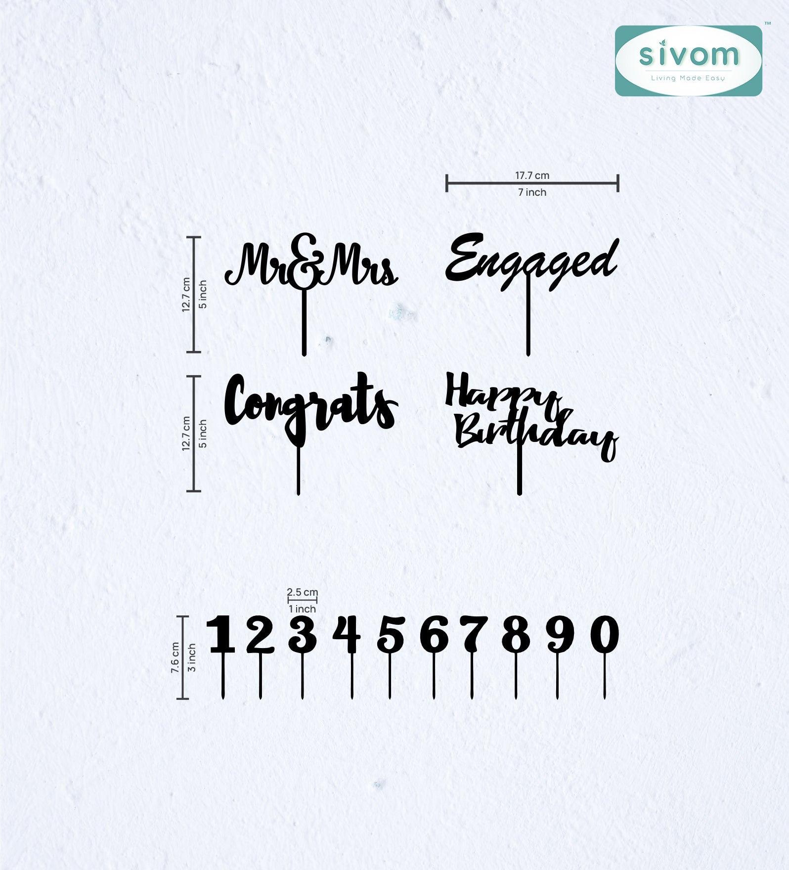 Sivom SIVOM 3DFrame Modular Wall Decor for Modern Homes | Elegant Design & Premium Finish