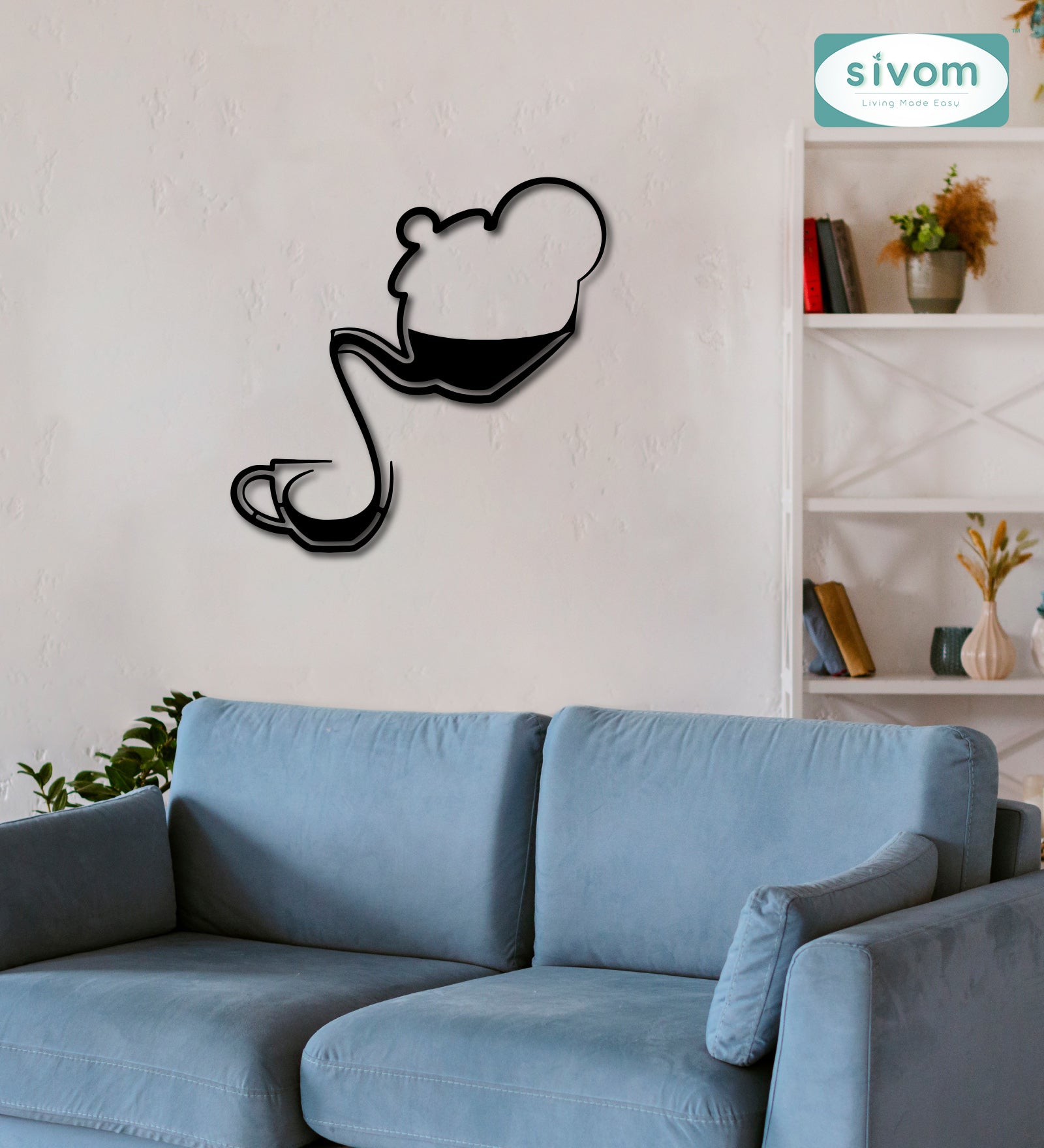 Sivom SIVOM 3DFrame Modular Wall Decor for Modern Homes | Elegant Design & Premium Finish