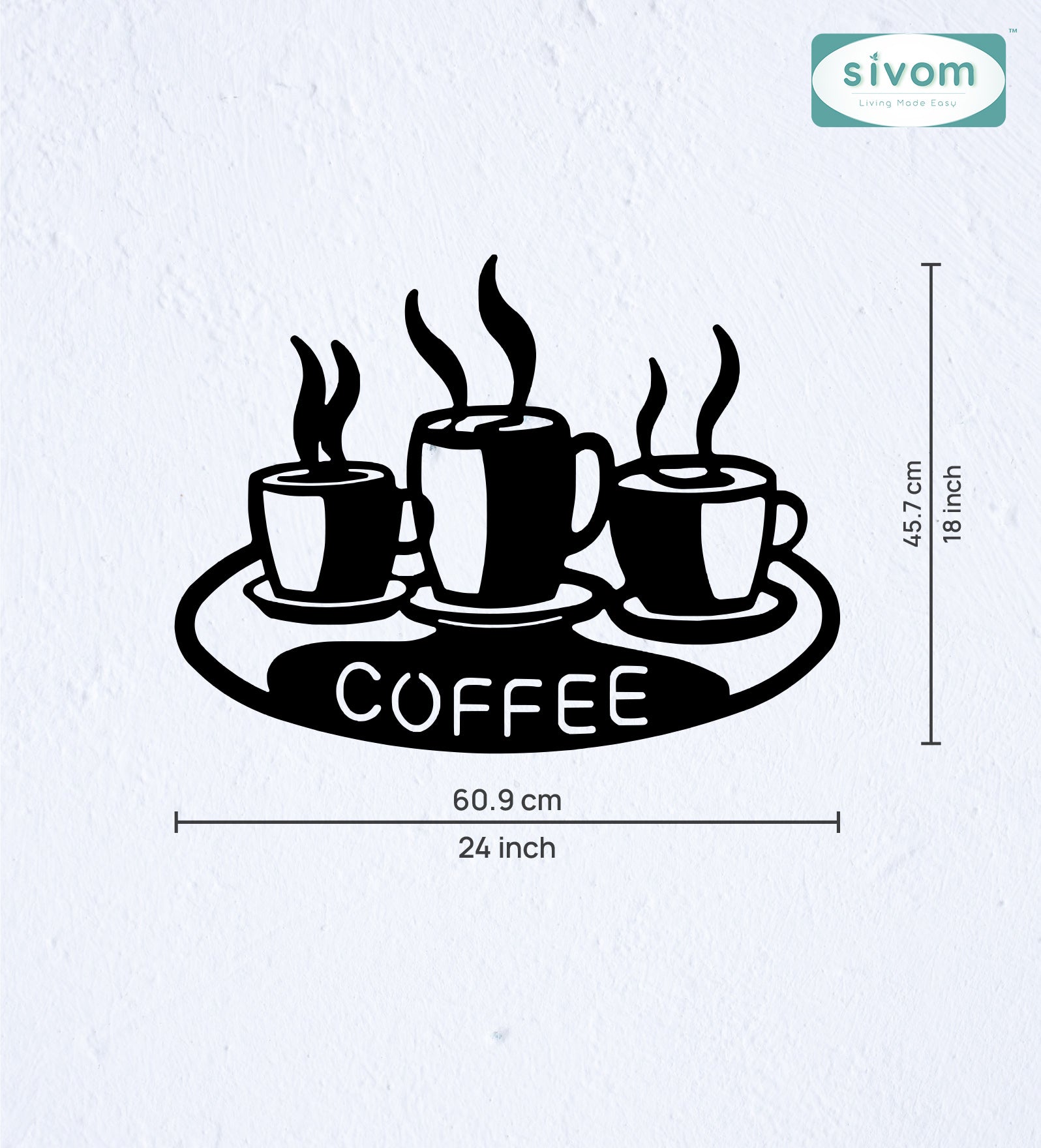 Sivom SIVOM 3DFrame Modular Wall Decor for Modern Homes | Elegant Design & Premium Finish