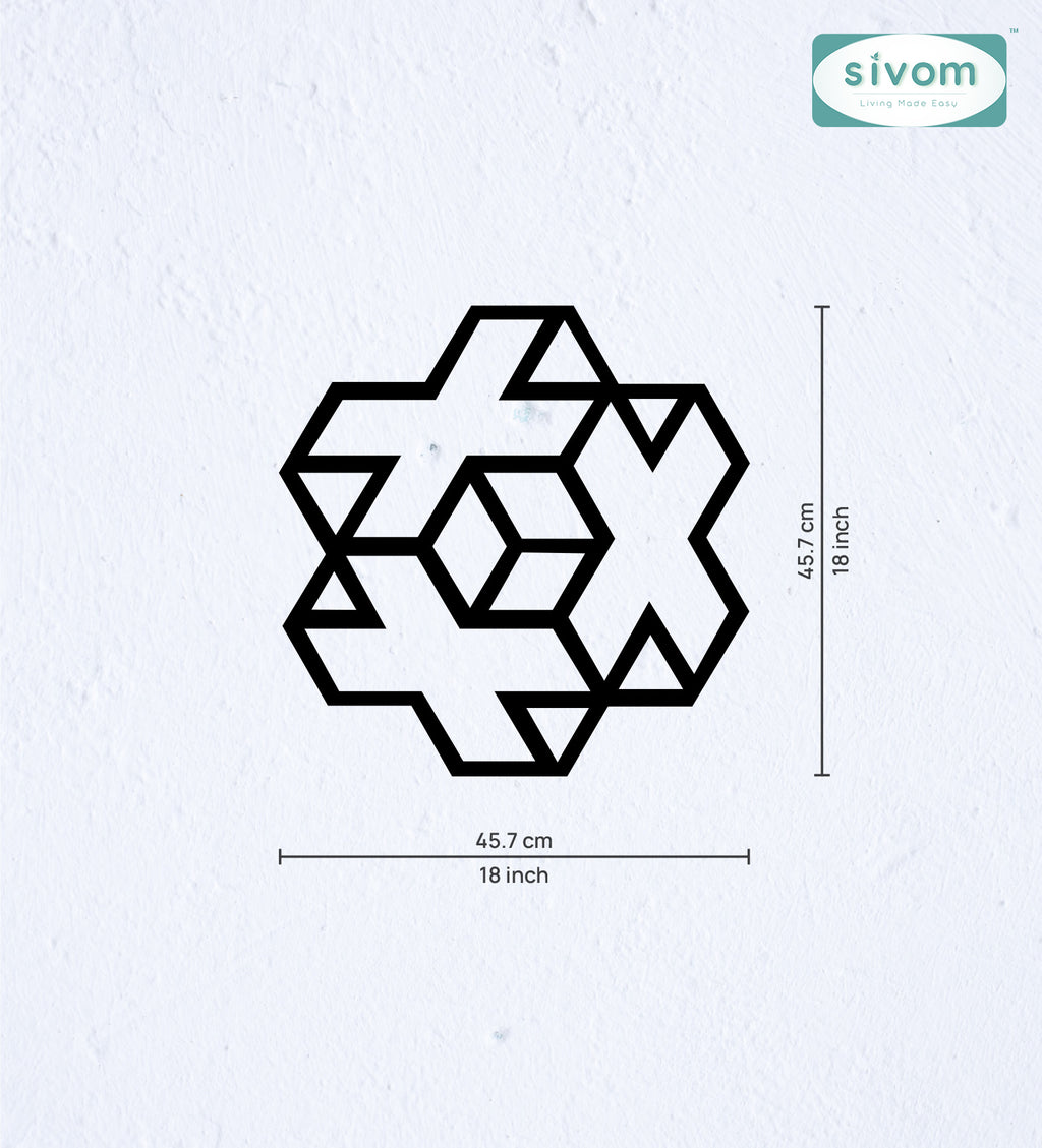 Sivom SIVOM 3DFrame Modular Wall Decor for Modern Homes | Elegant Design & Premium Finish
