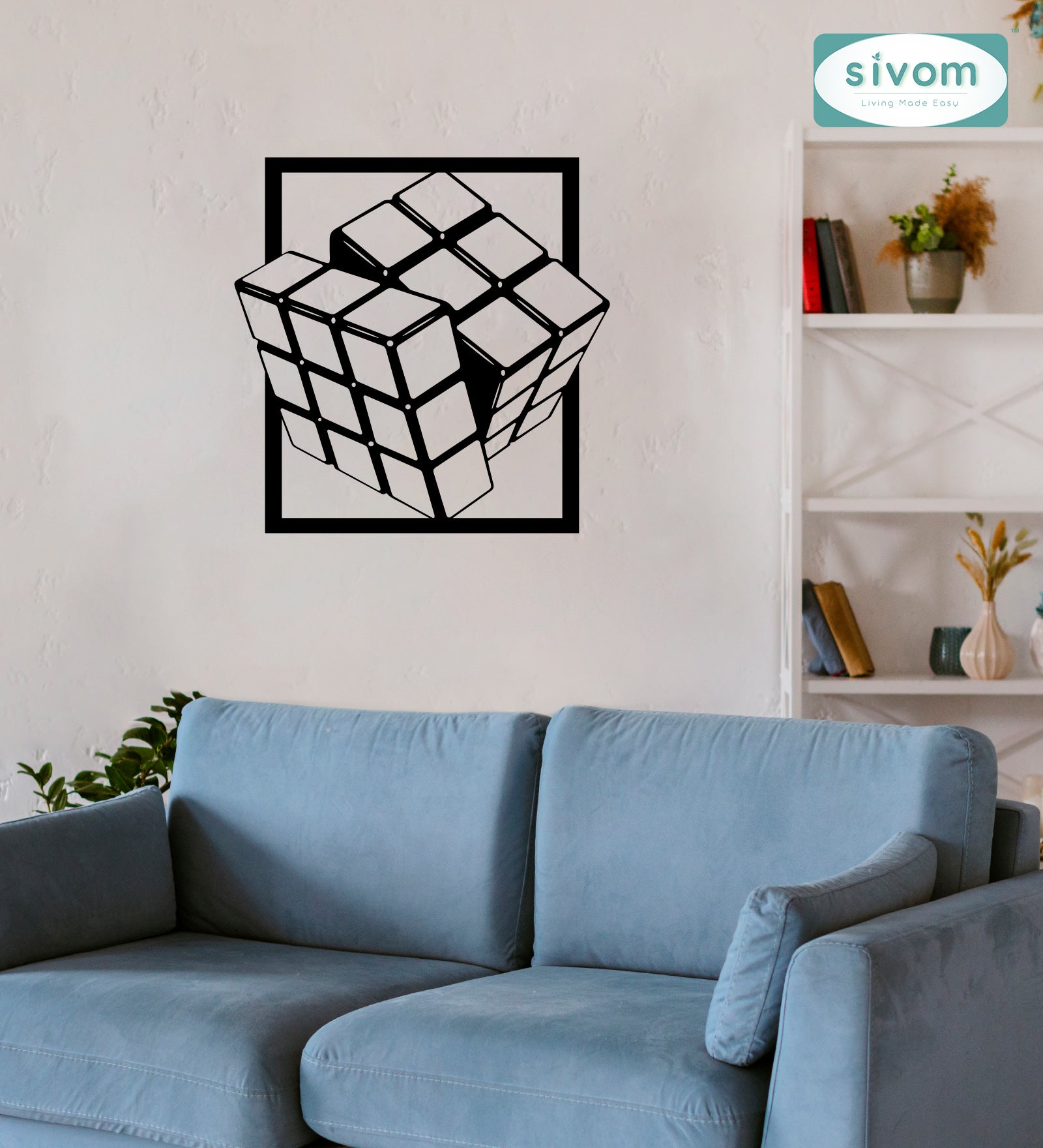 Sivom SIVOM 3DFrame Modular Wall Decor for Modern Homes | Elegant Design & Premium Finish