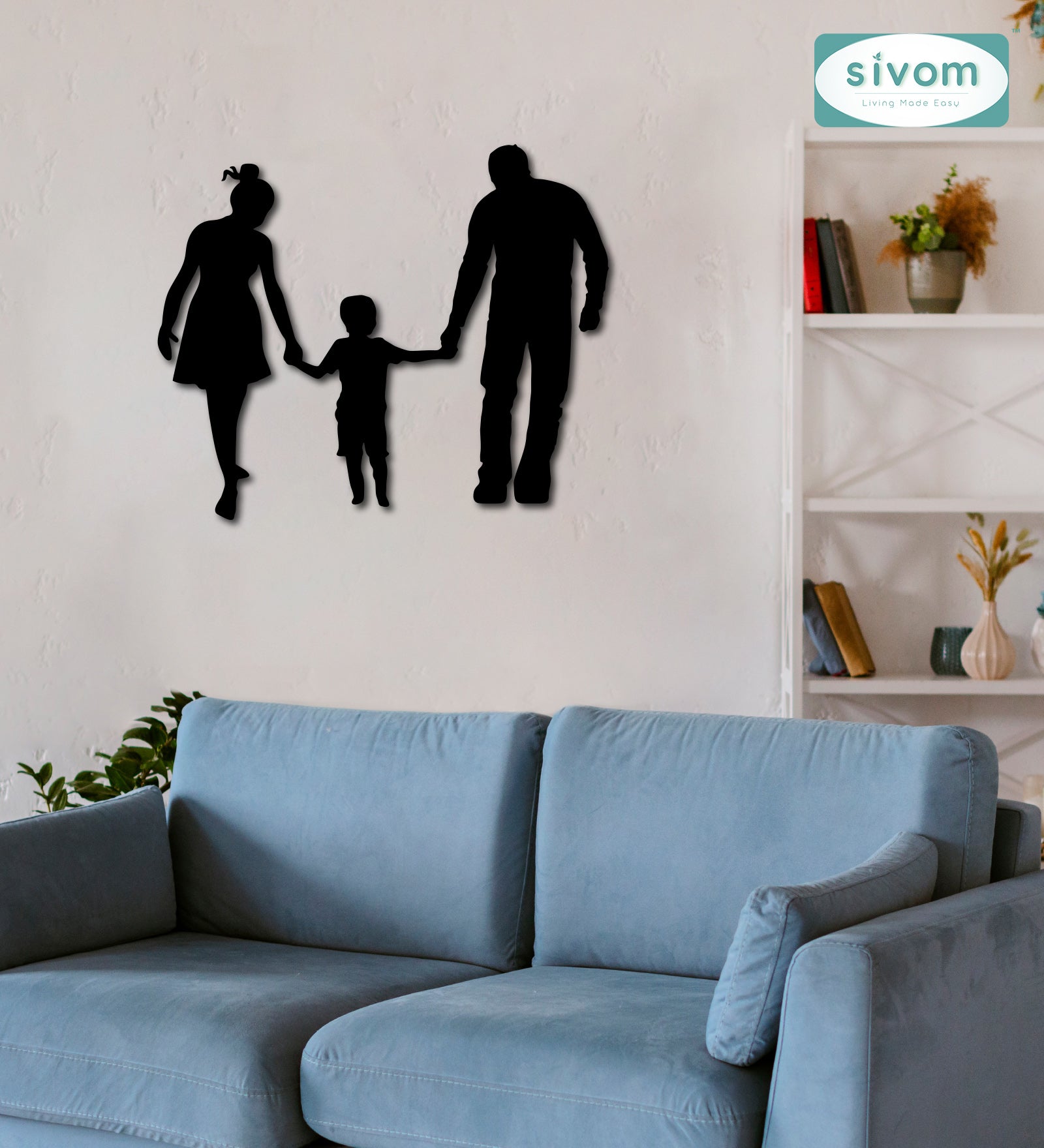 Sivom SIVOM 3DFrame Modular Wall Decor for Modern Homes | Elegant Design & Premium Finish