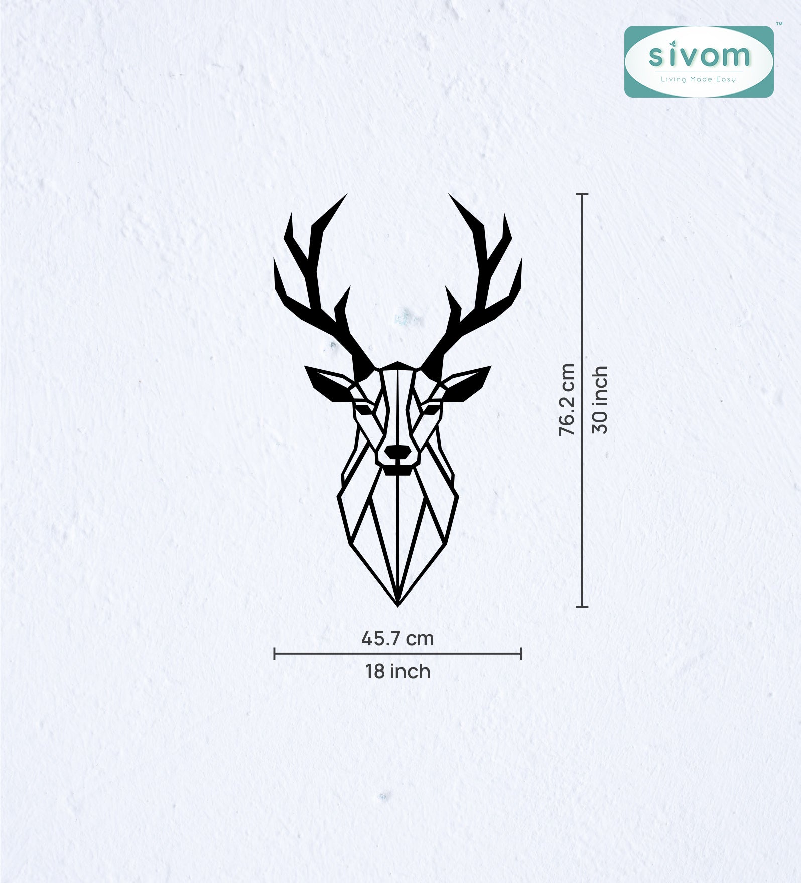 Sivom SIVOM 3DFrame Modular Wall Decor for Modern Homes | Elegant Design & Premium Finish
