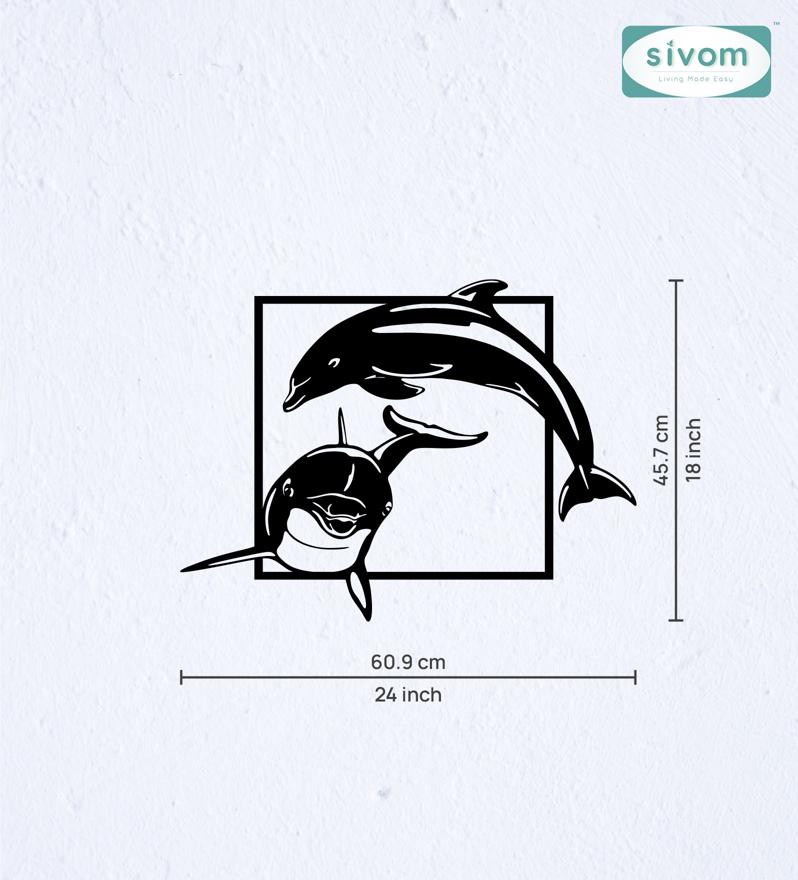 Sivom SIVOM 3DFrame Modular Wall Decor for Modern Homes | Elegant Design & Premium Finish
