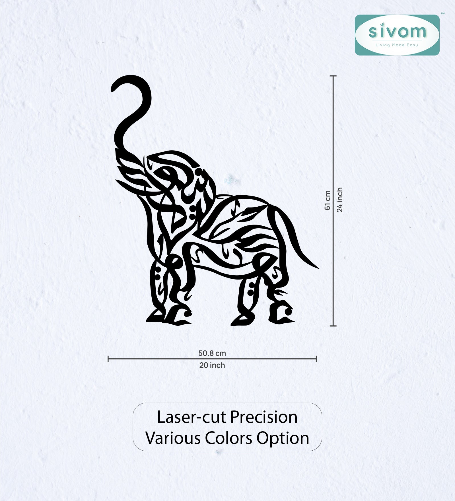 Sivom SIVOM 3DFrame Modular Wall Decor for Modern Homes | Elegant Design & Premium Finish