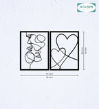Sivom SIVOM 3DFrame Modular Wall Decor for Modern Homes | Elegant Design & Premium Finish