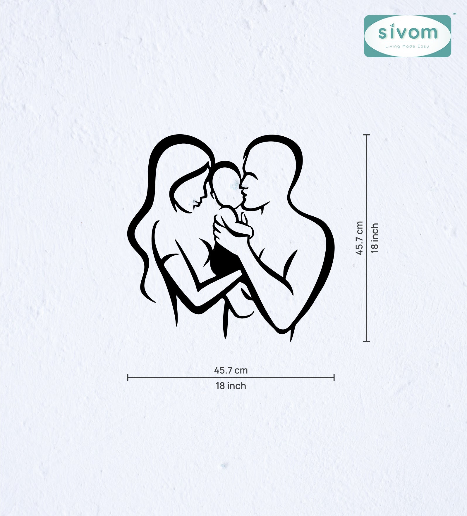 Sivom SIVOM 3DFrame Modular Wall Decor for Modern Homes | Elegant Design & Premium Finish