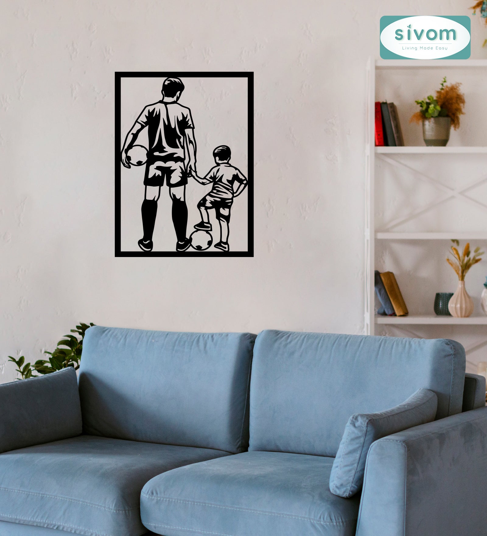 Sivom SIVOM 3DFrame Modular Wall Decor for Modern Homes | Elegant Design & Premium Finish